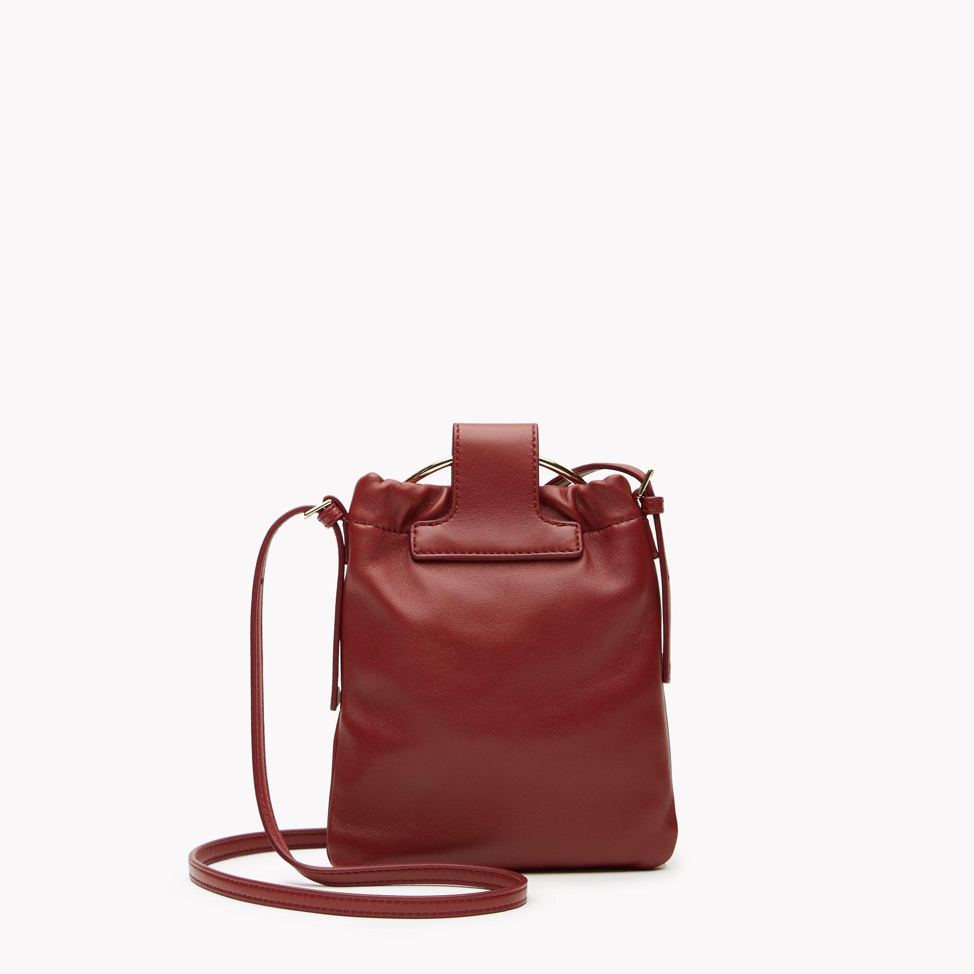 Post Small Soft Pouch in Nappa Leather