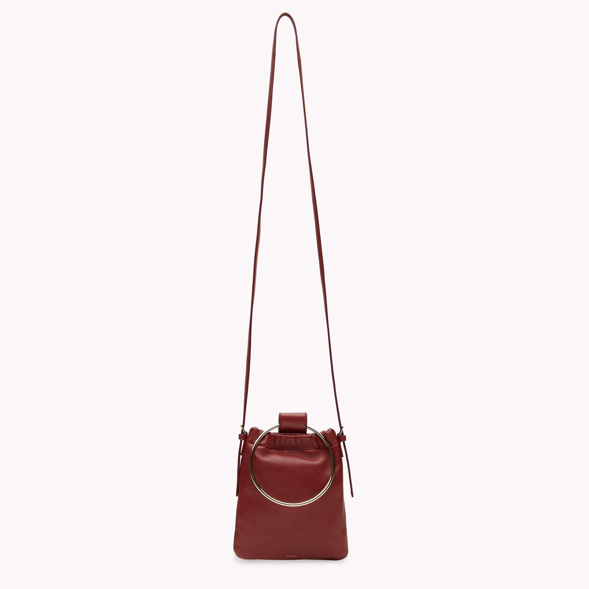 Post Small Soft Pouch in Nappa Leather