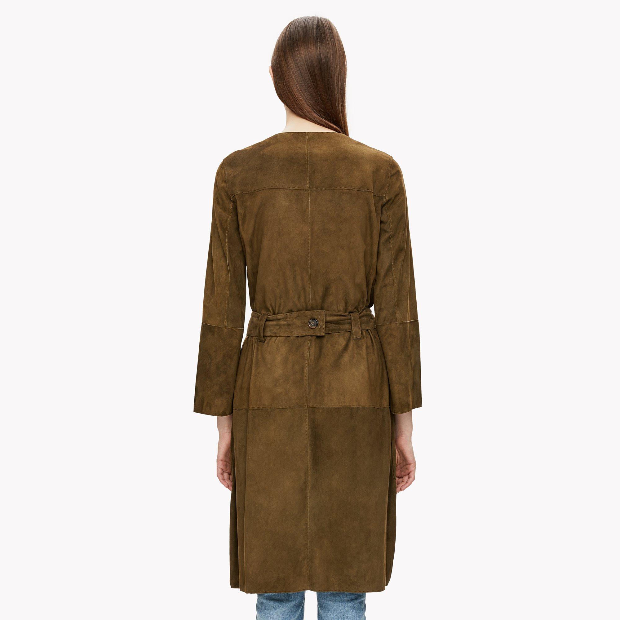 Novella Suede Belted Jacket
