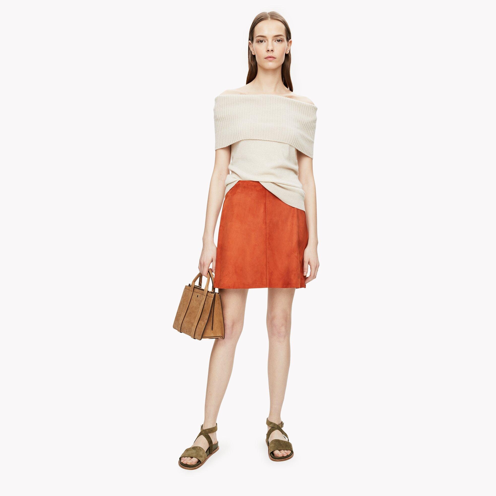 Off-The-Shoulder Cashmere Top