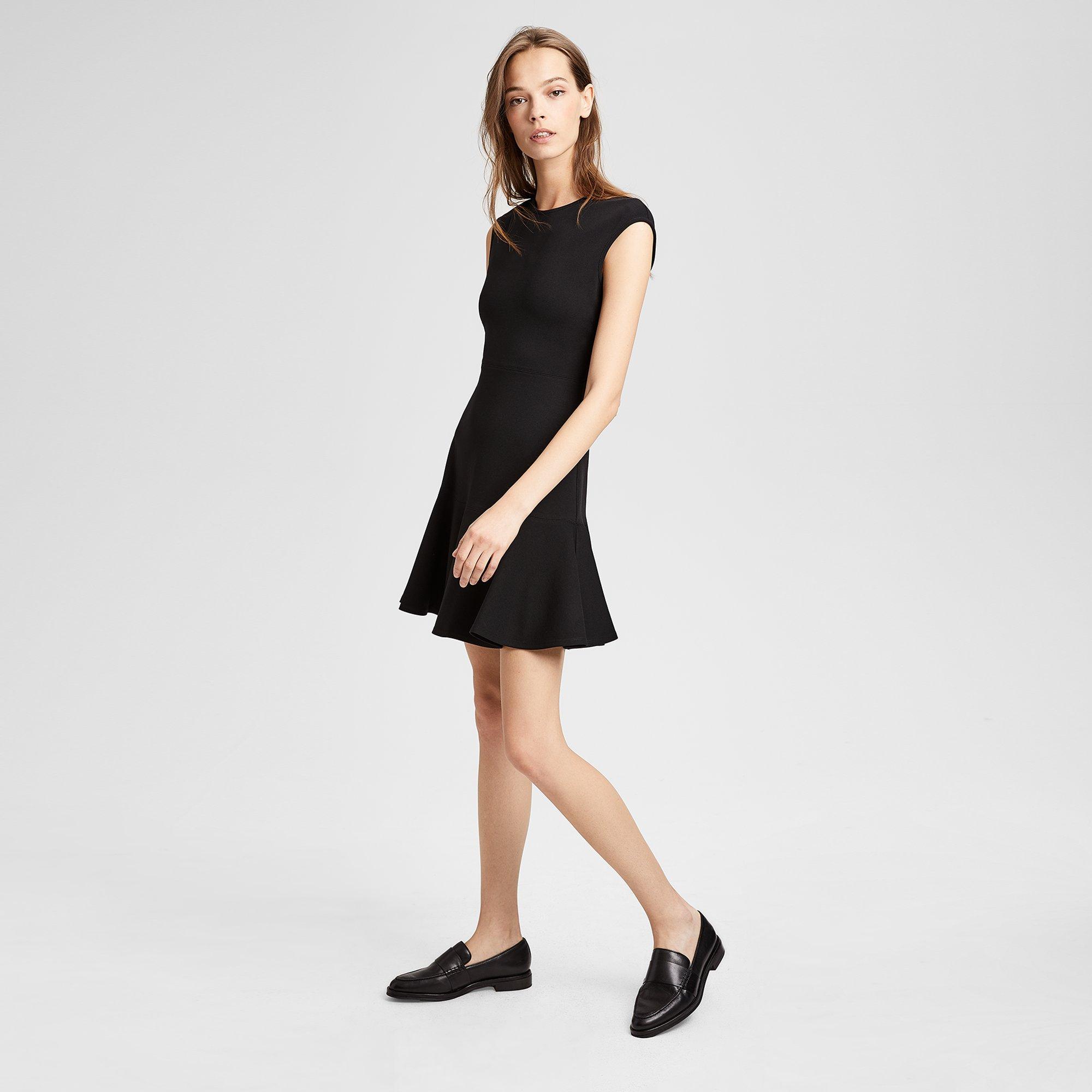 Ponte Essential Flare Dress