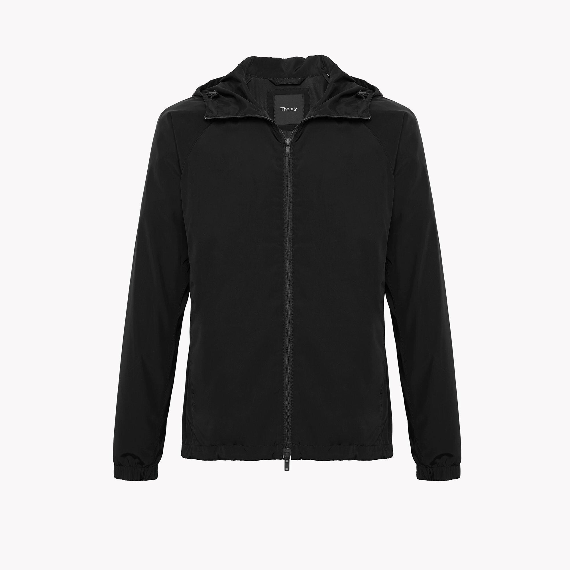 Hooded Zip Technical Jacket