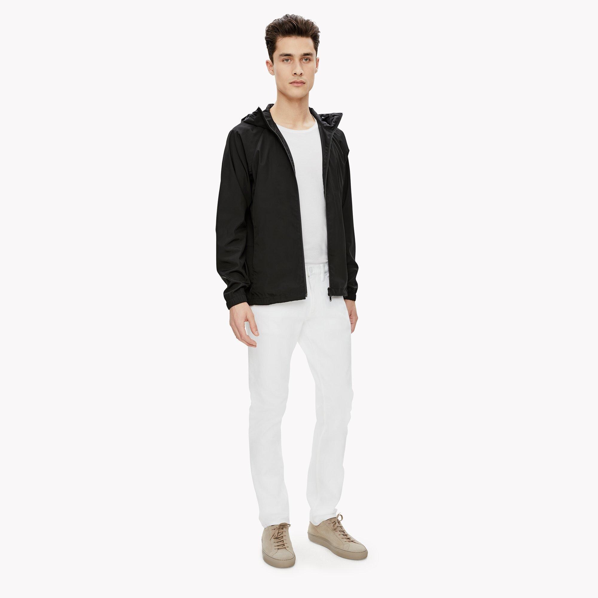 Hooded Zip Technical Jacket