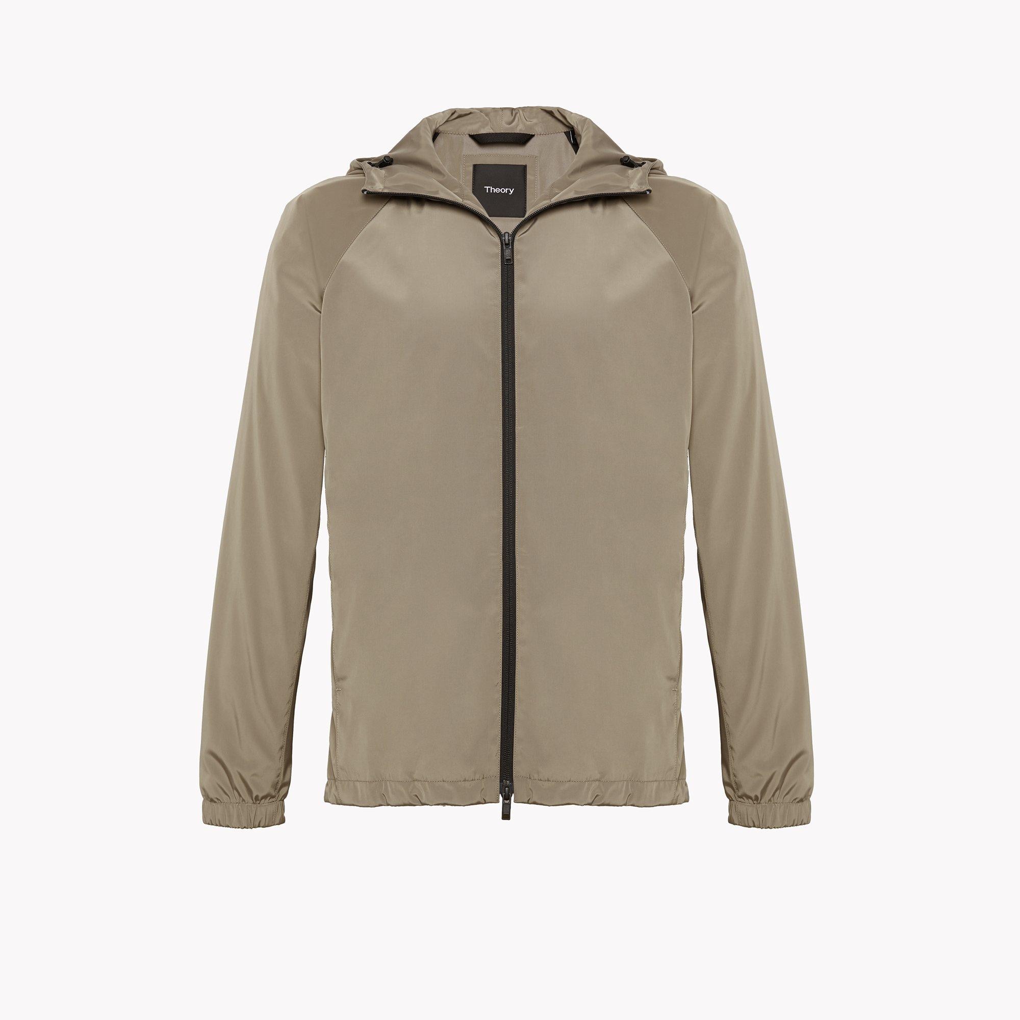 Hooded Zip Technical Jacket