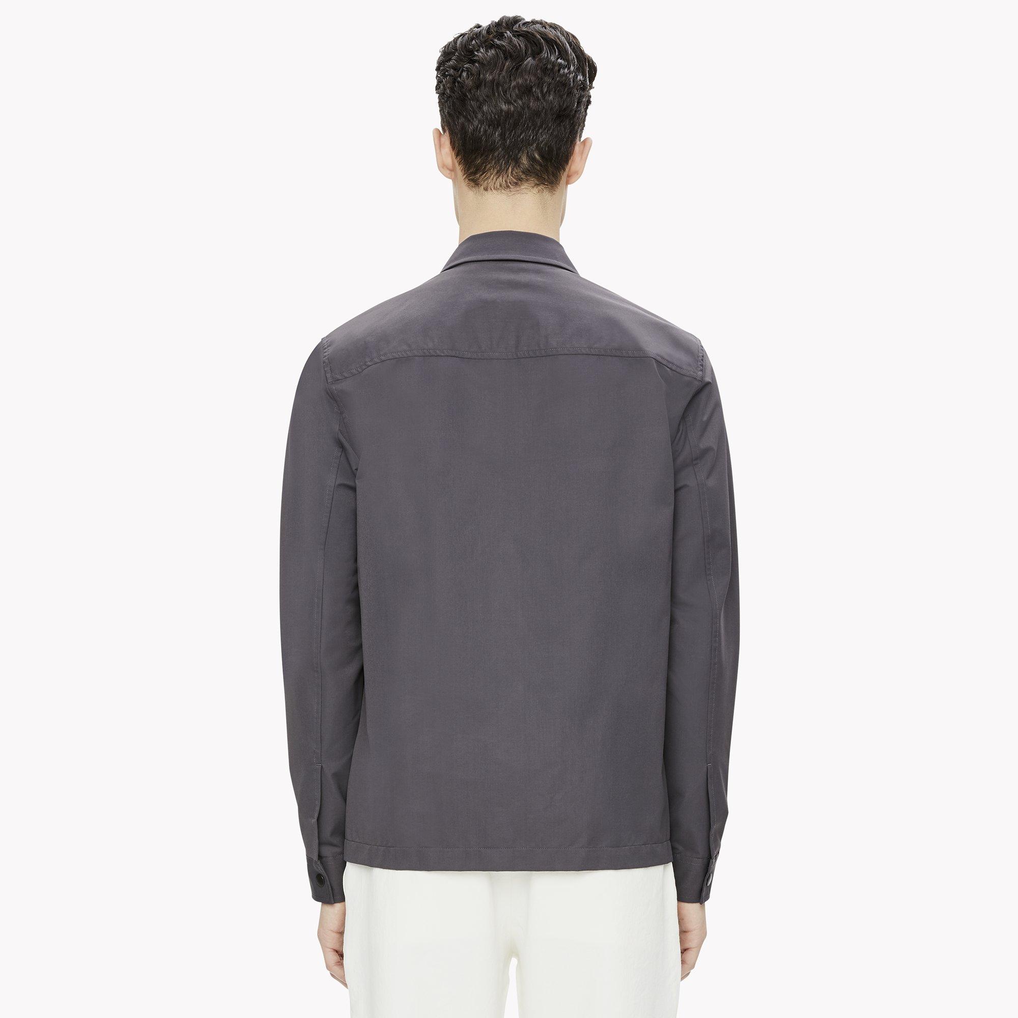 Nylon Shirt Jacket