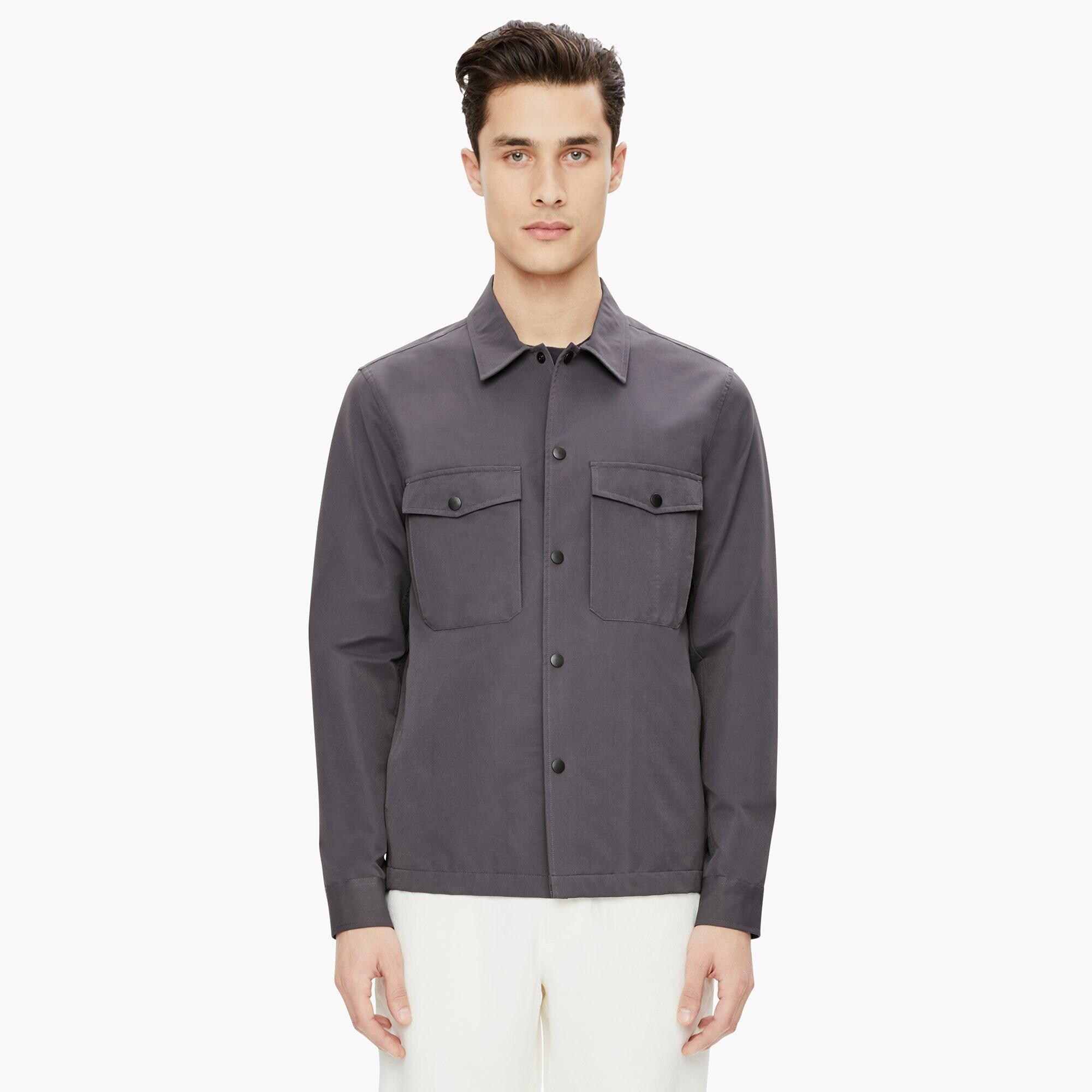 Nylon Shirt Jacket