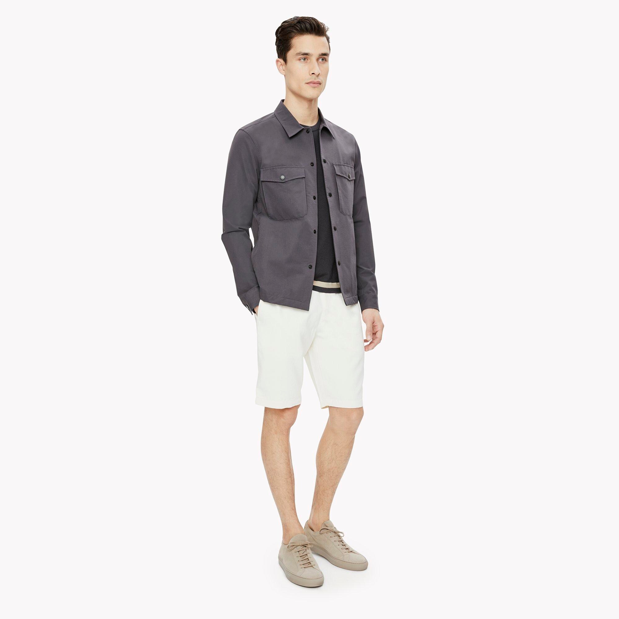Nylon Shirt Jacket