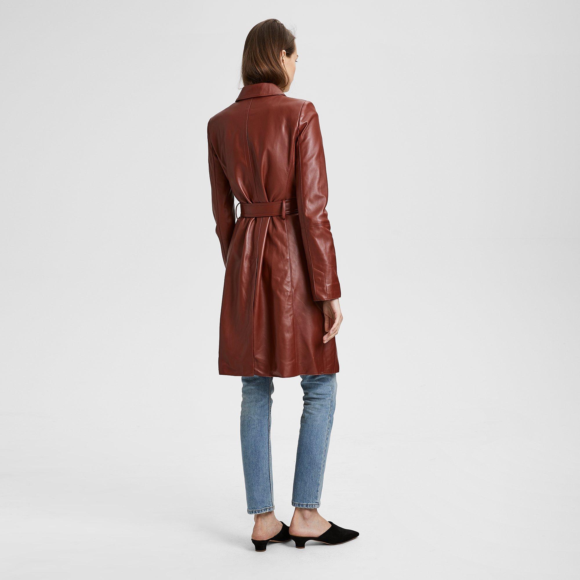 Leather Mod Coat