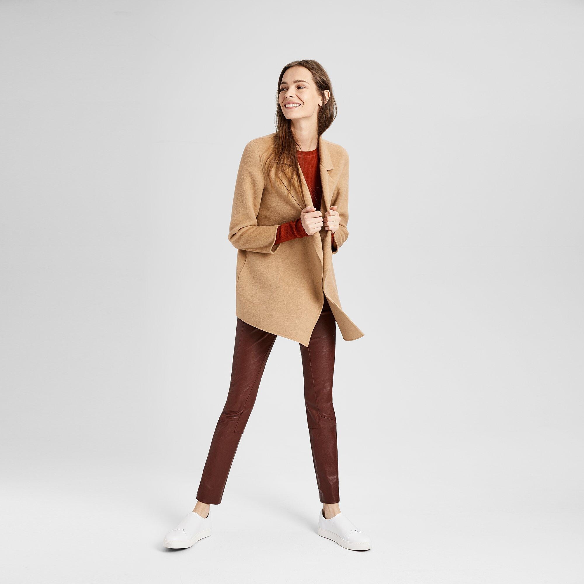 Double-Faced Clairene Jacket | Theory