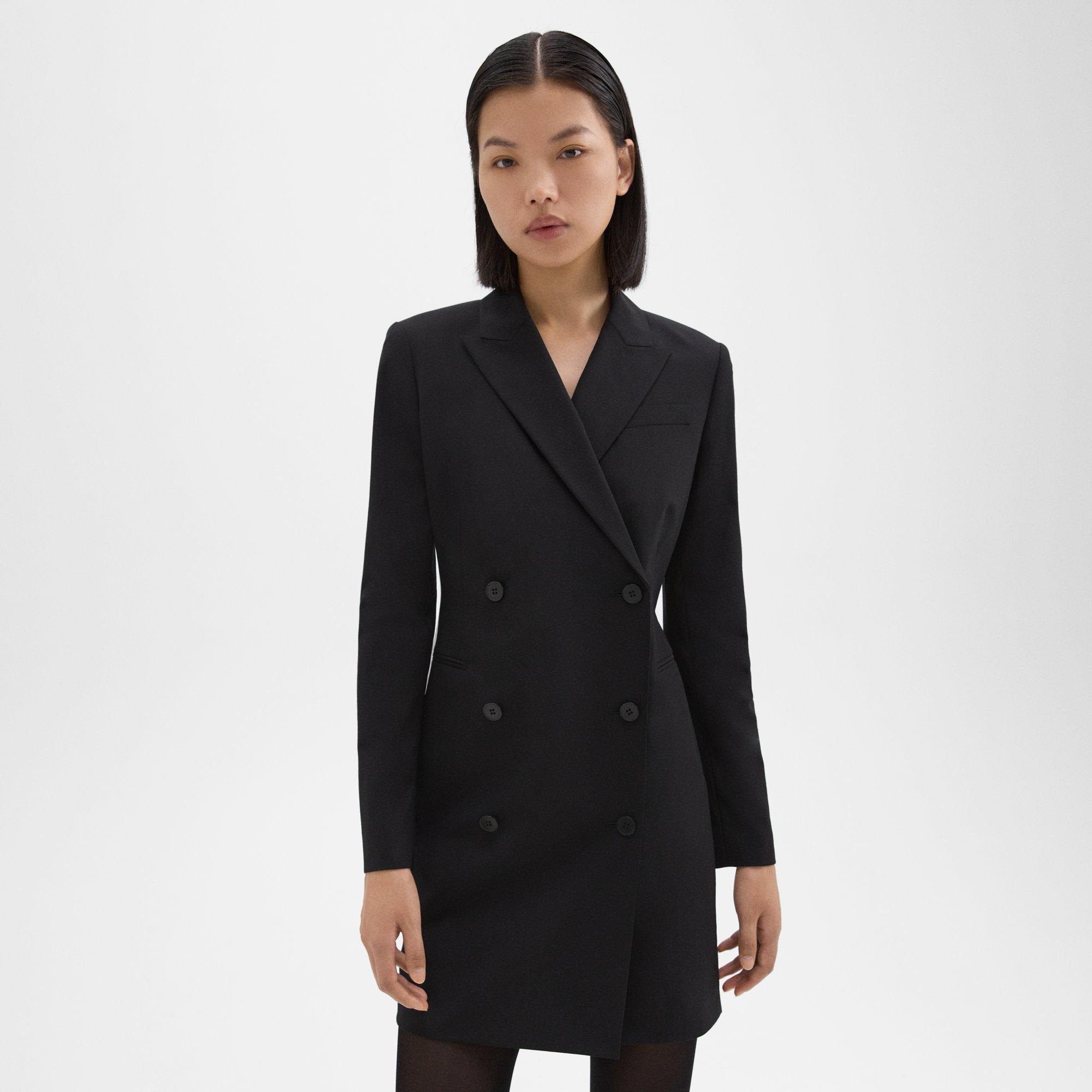 Blazer Dress in Good Wool | Theory