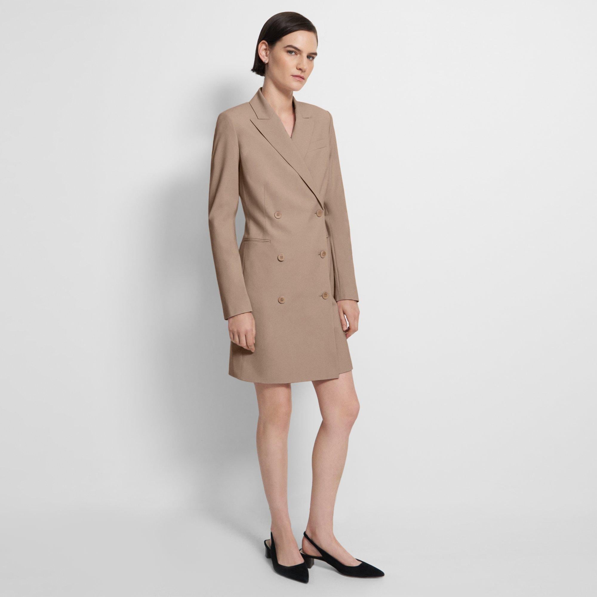 Theory good 2025 wool blazer dress