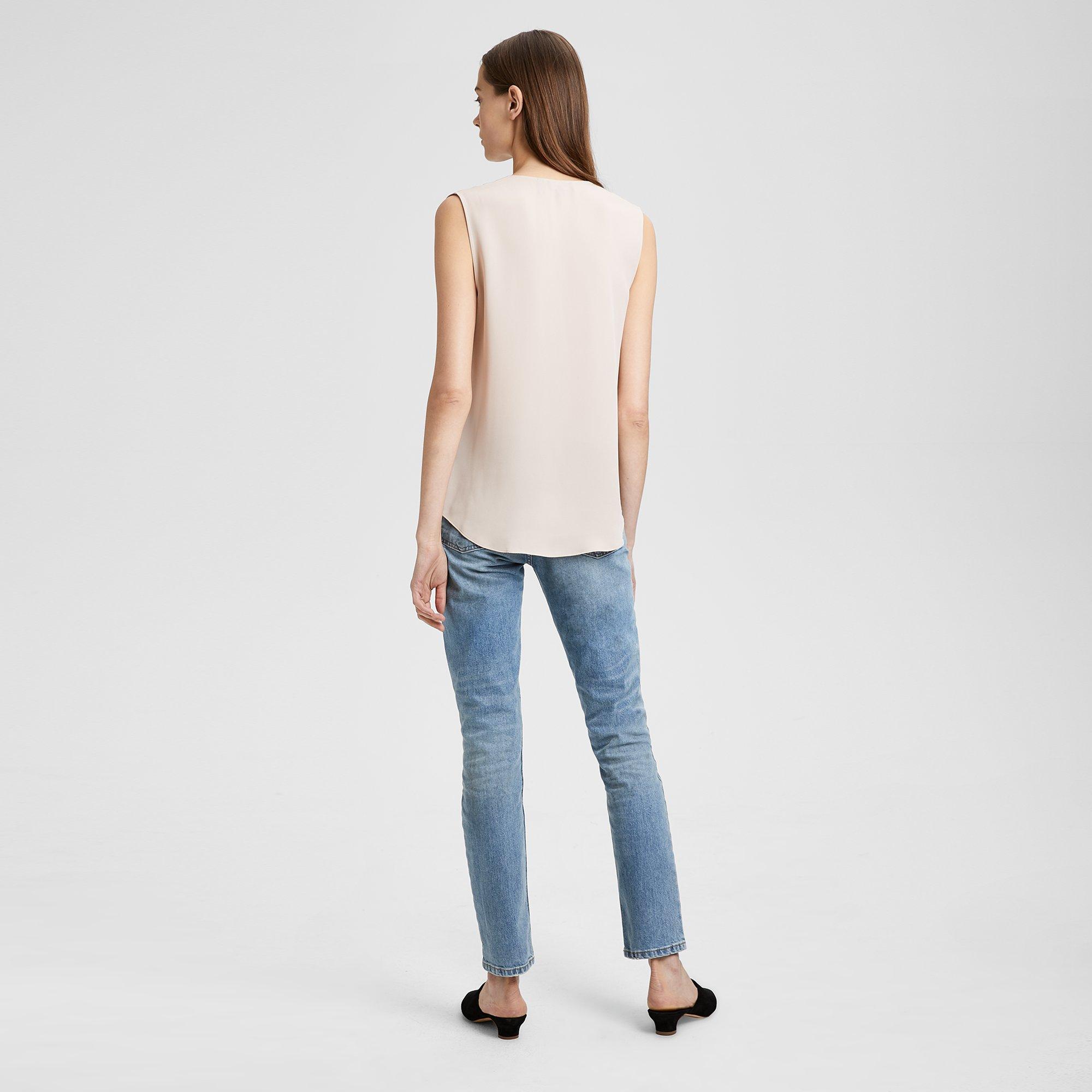 Silk Crossover Top