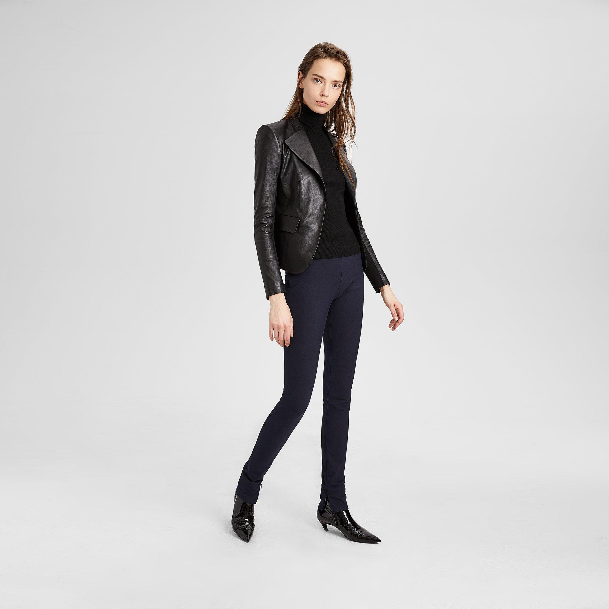Bi-Stretch Cotton High-Waisted Legging
