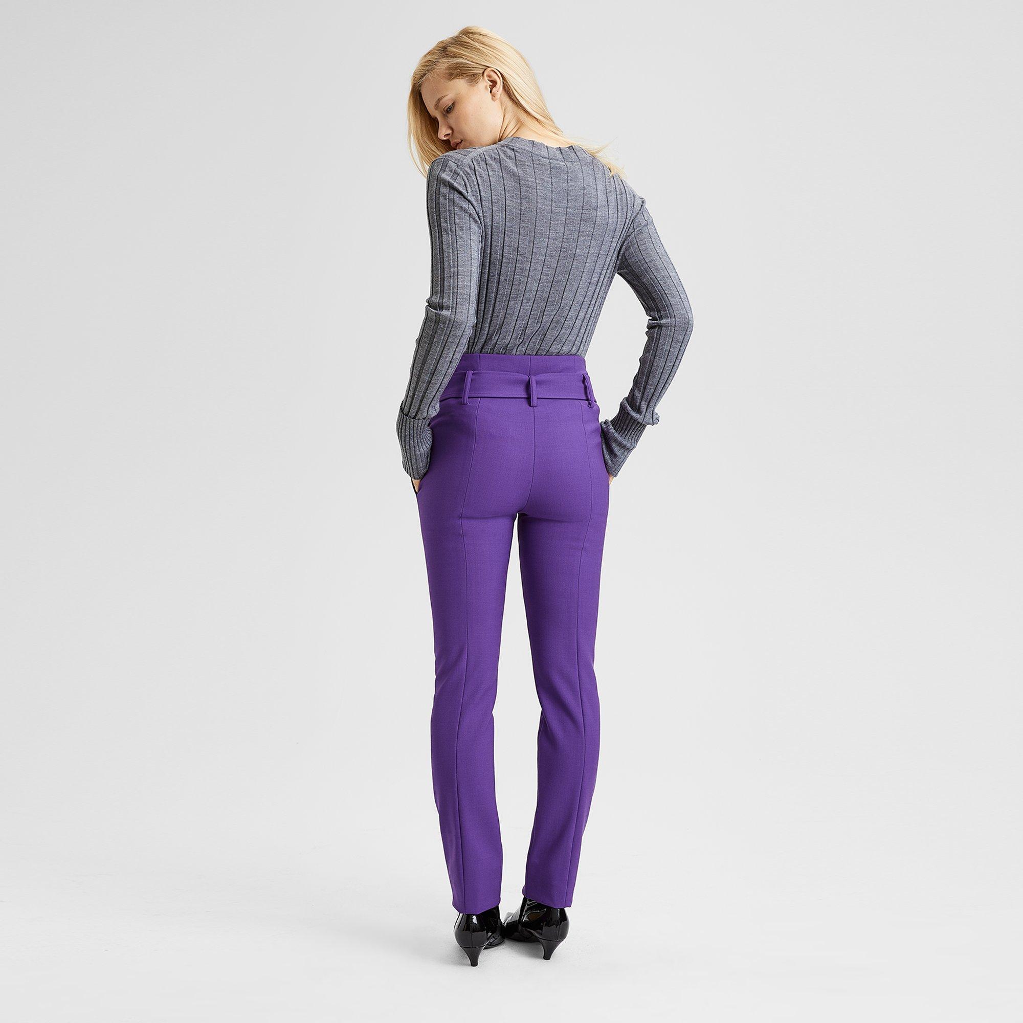 Belted Cigarette Pant