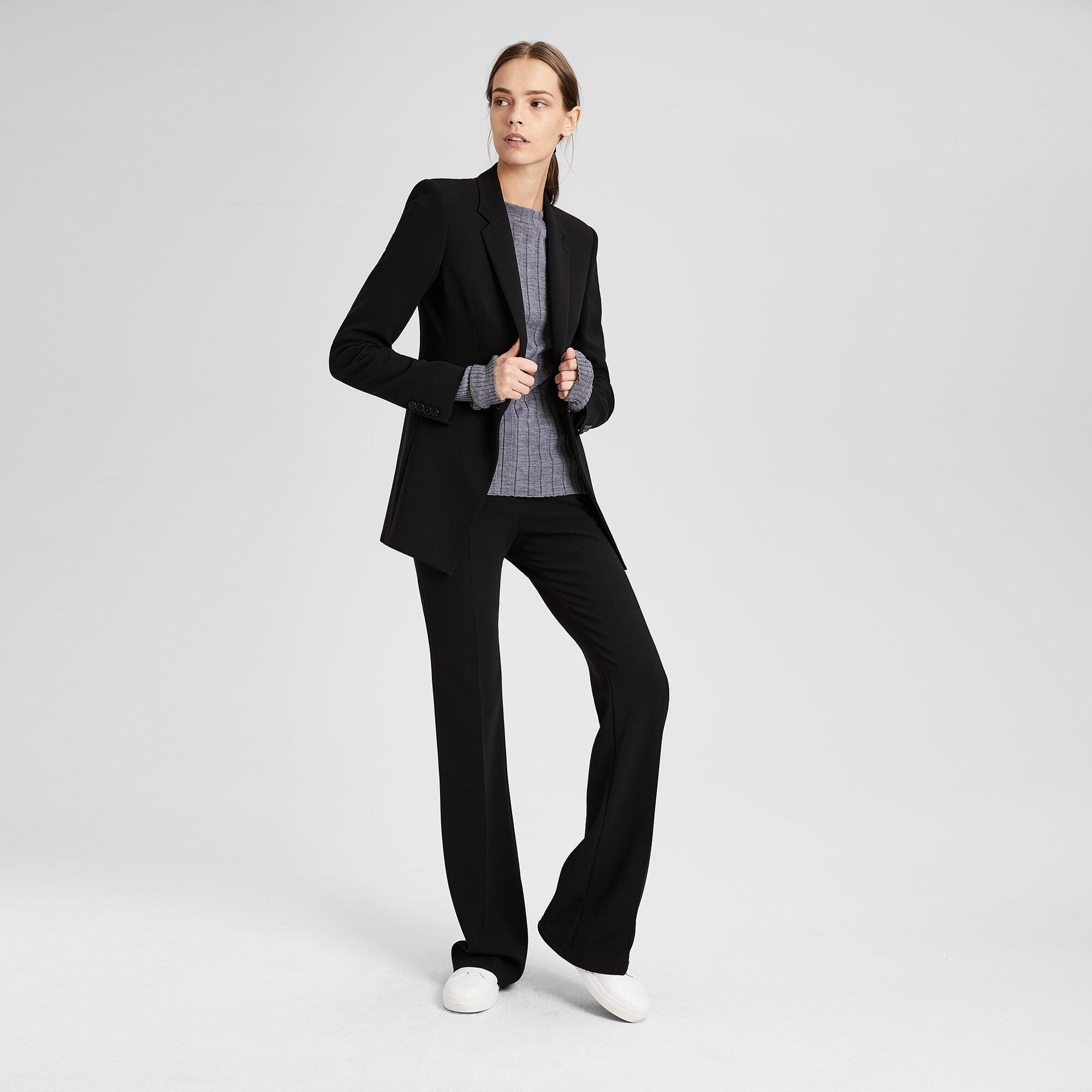 Crepe Power Jacket