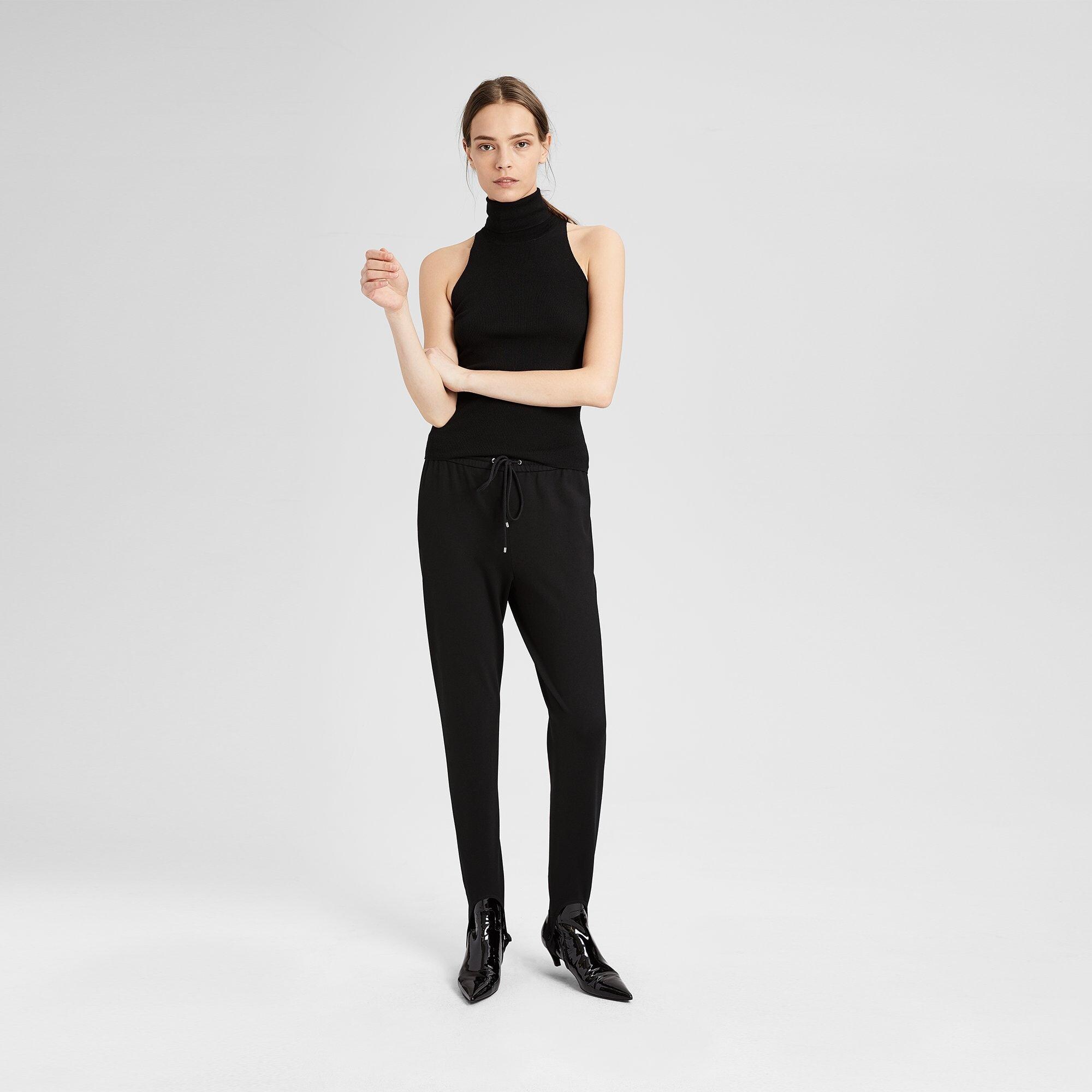 Ribbed Turtleneck Tank