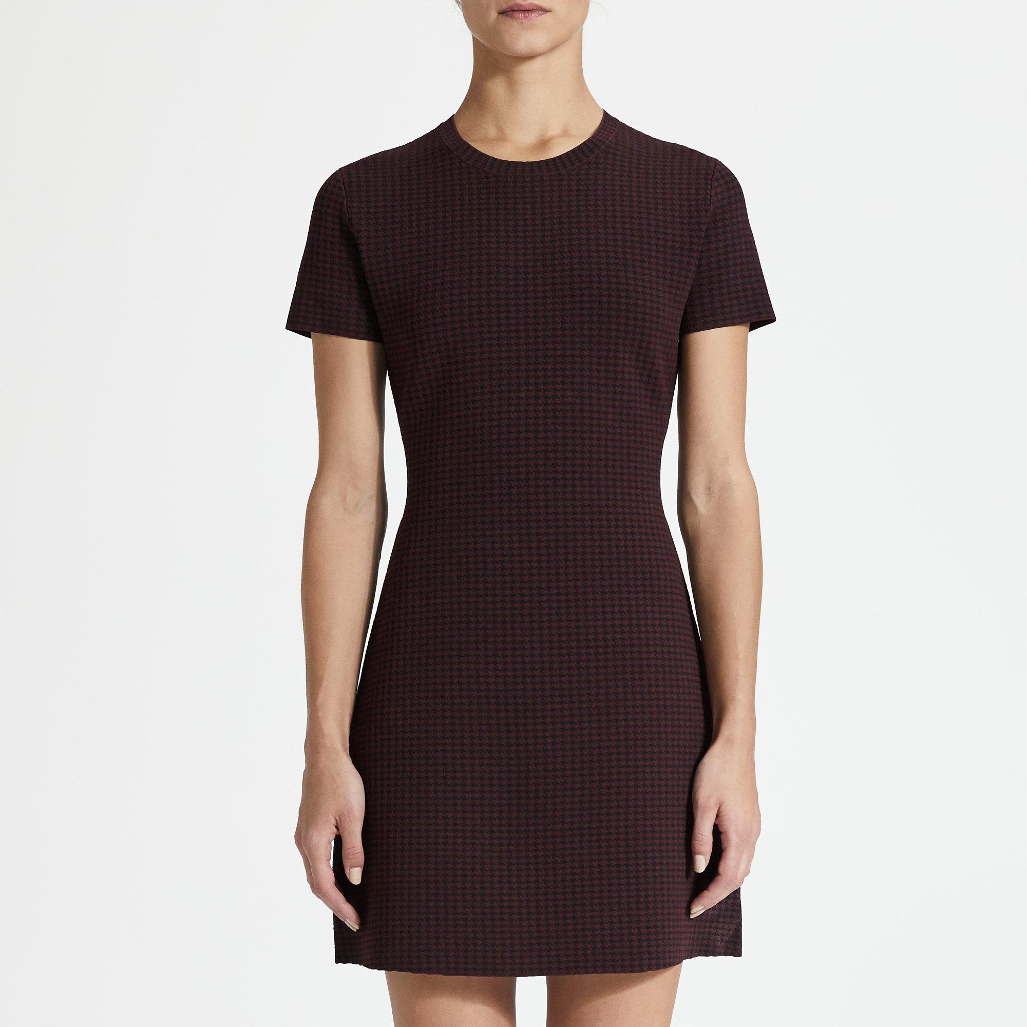 Houndstooth Mini Dress