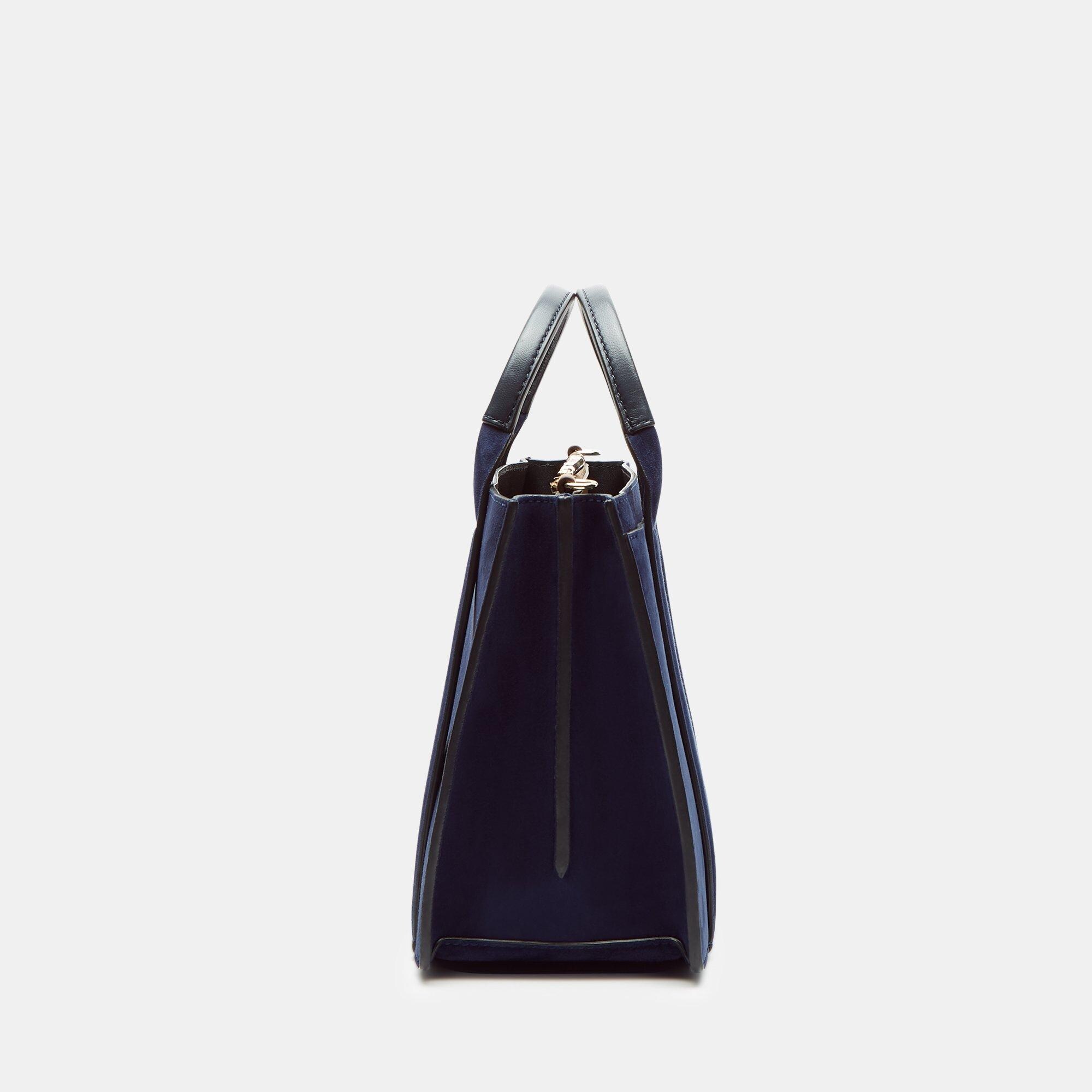 Mini West Bag in Suede