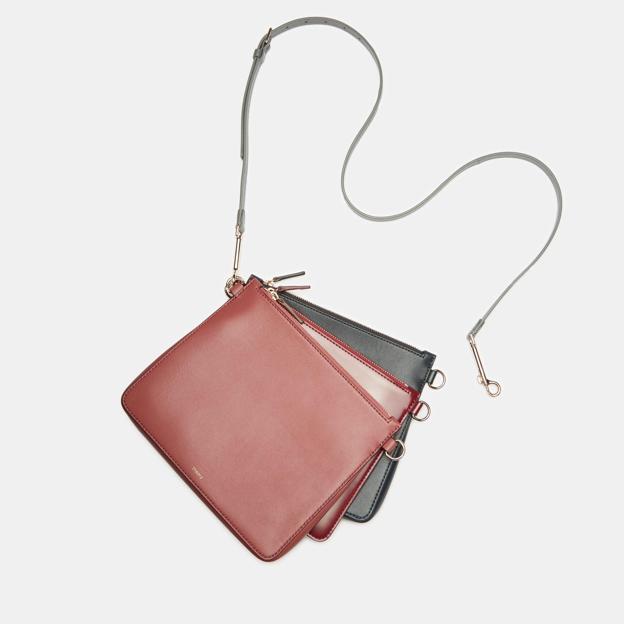 Transformer Pouch in Nappa Leather