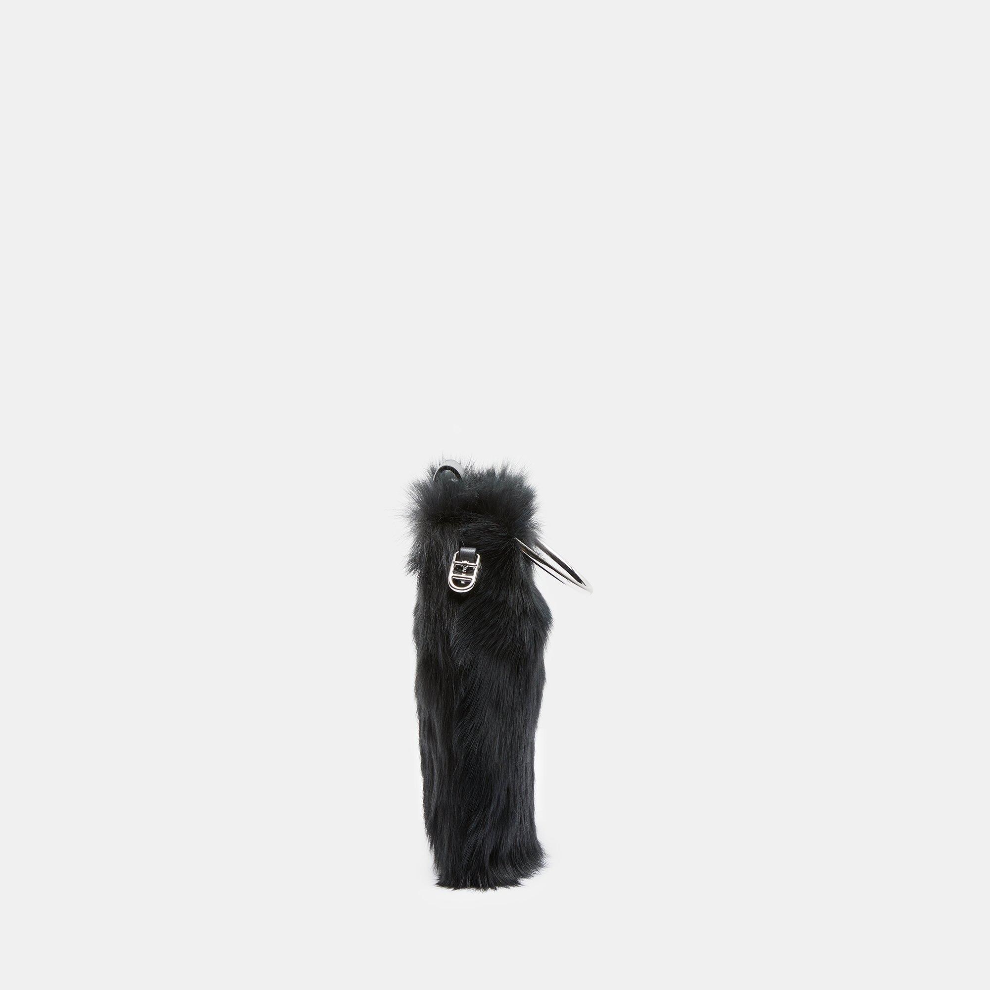 Shearling Post Small Soft Pouch