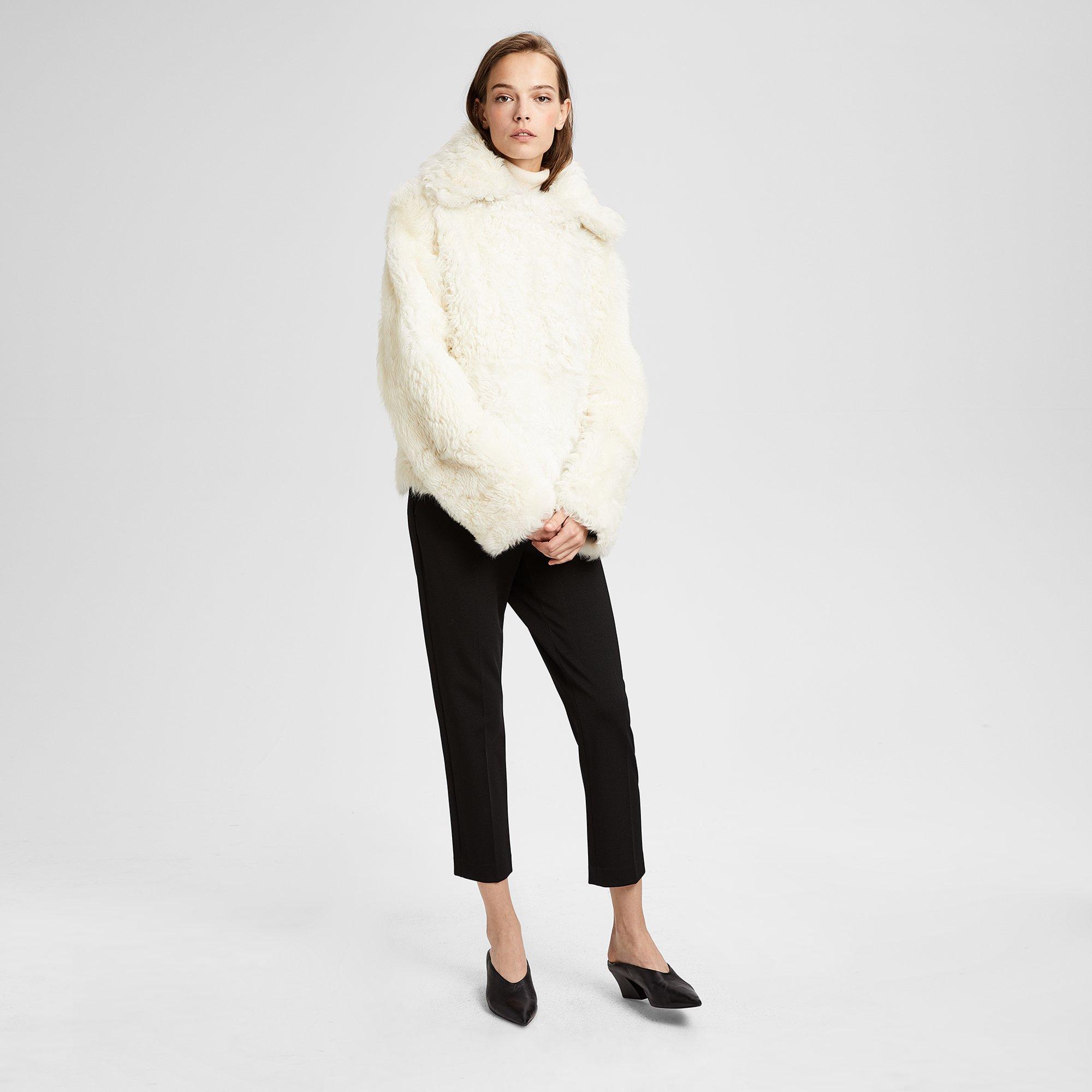Shearling Peacoat