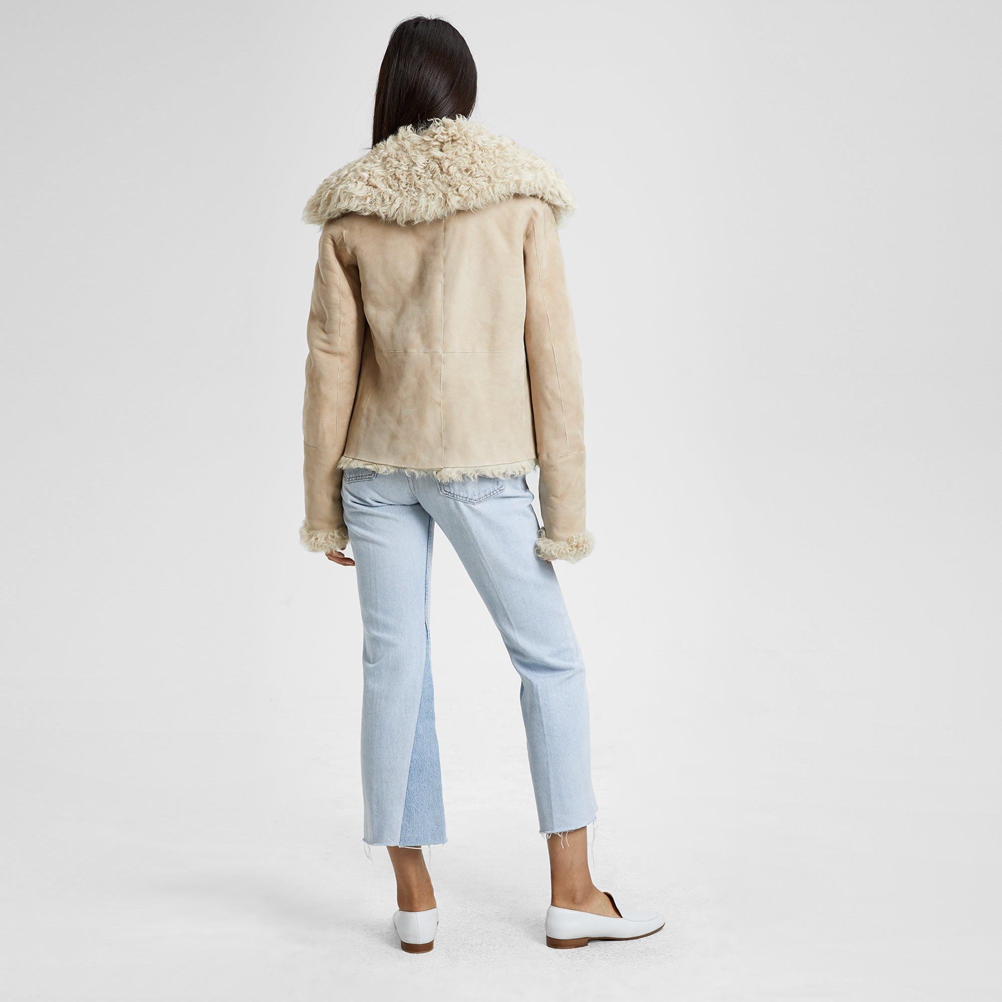 Shearling Peacoat
