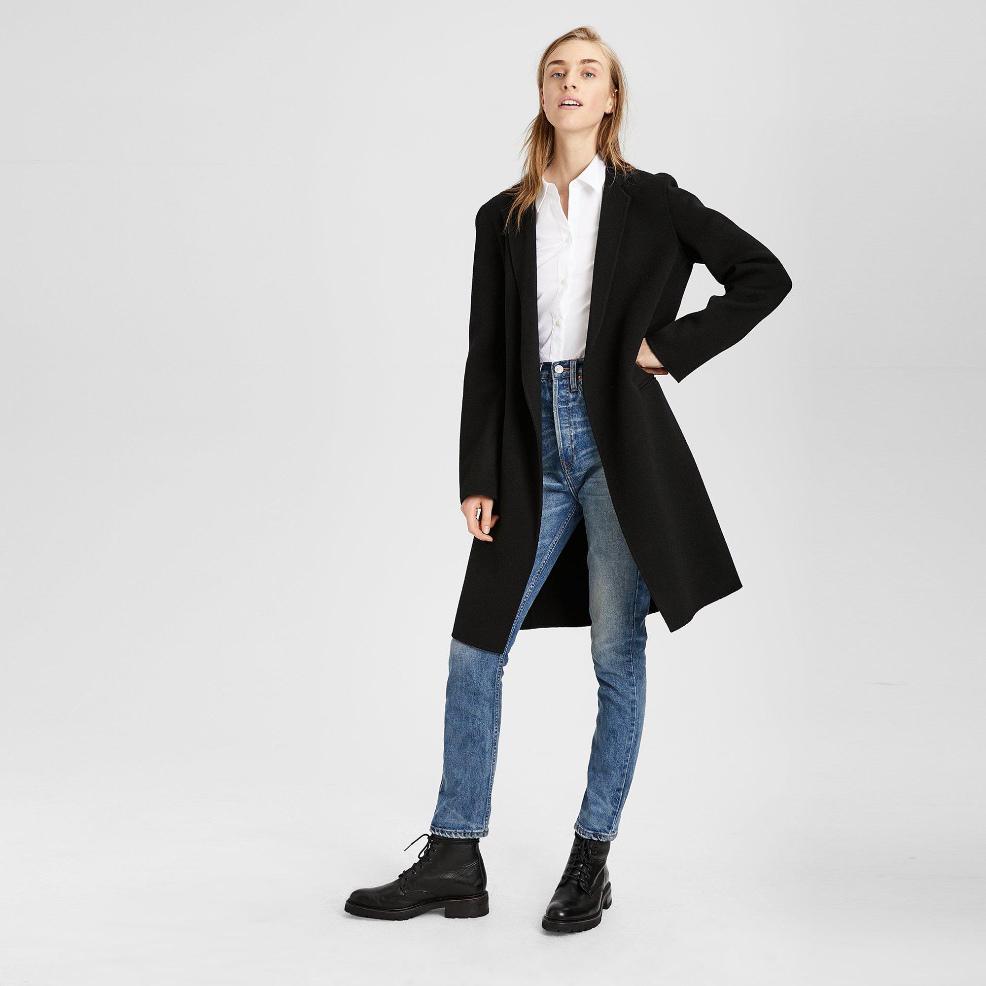 Double-Faced Essential Coat | Theory