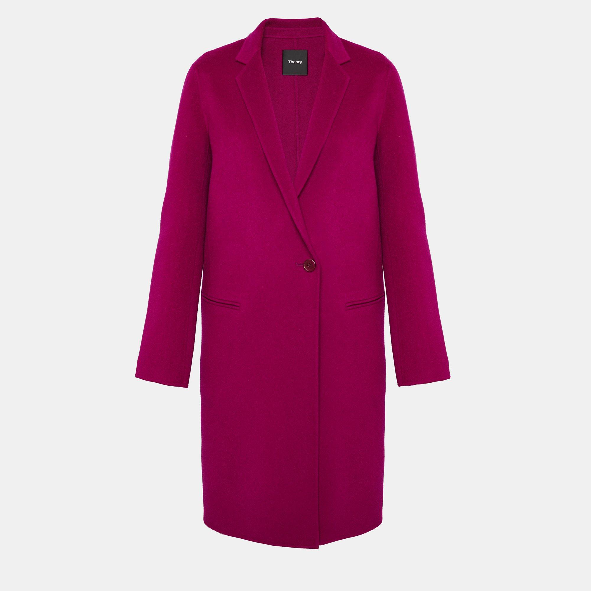 Theory Official Site | Double-Faced Essential Coat
