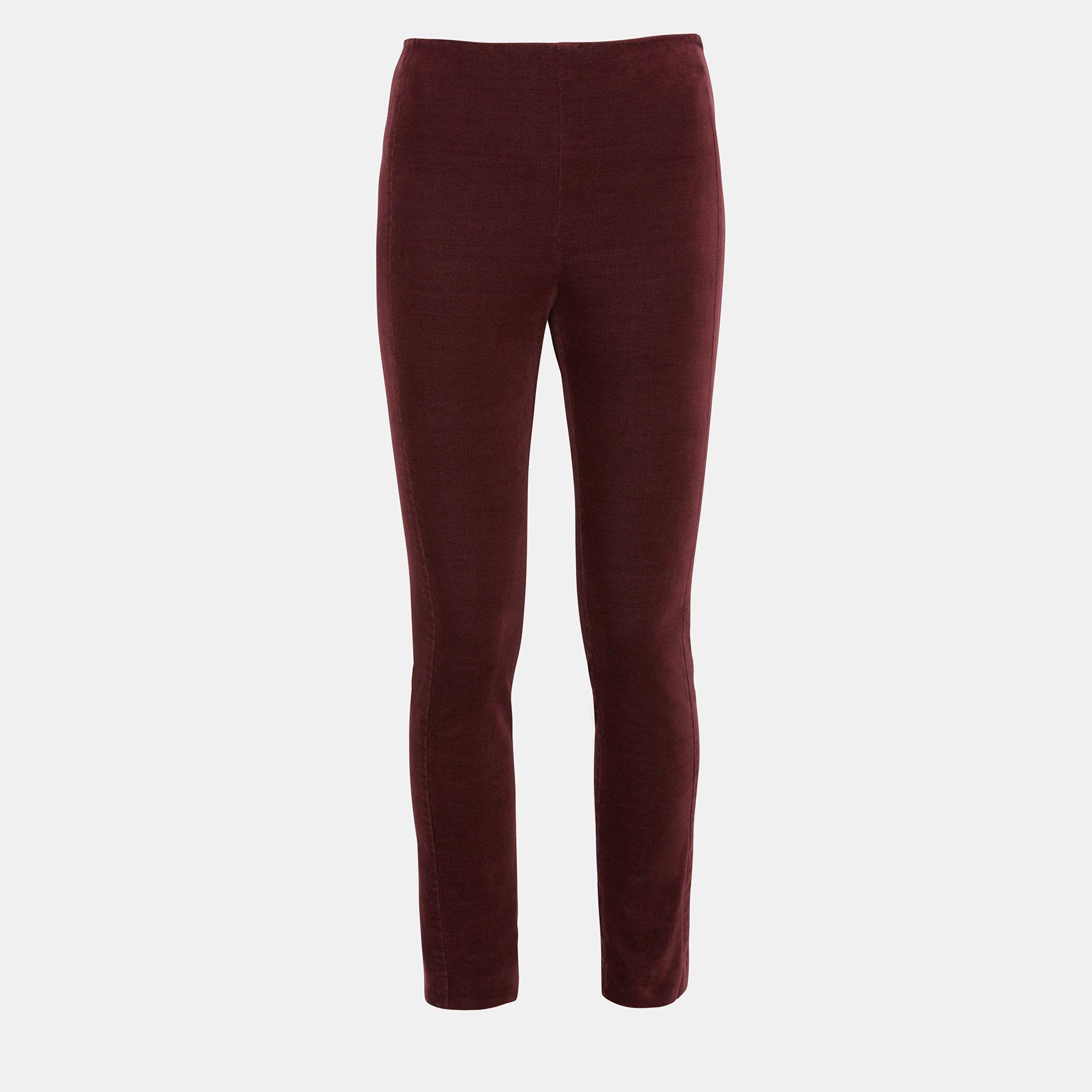 Stretch Velvet Skinny Pant