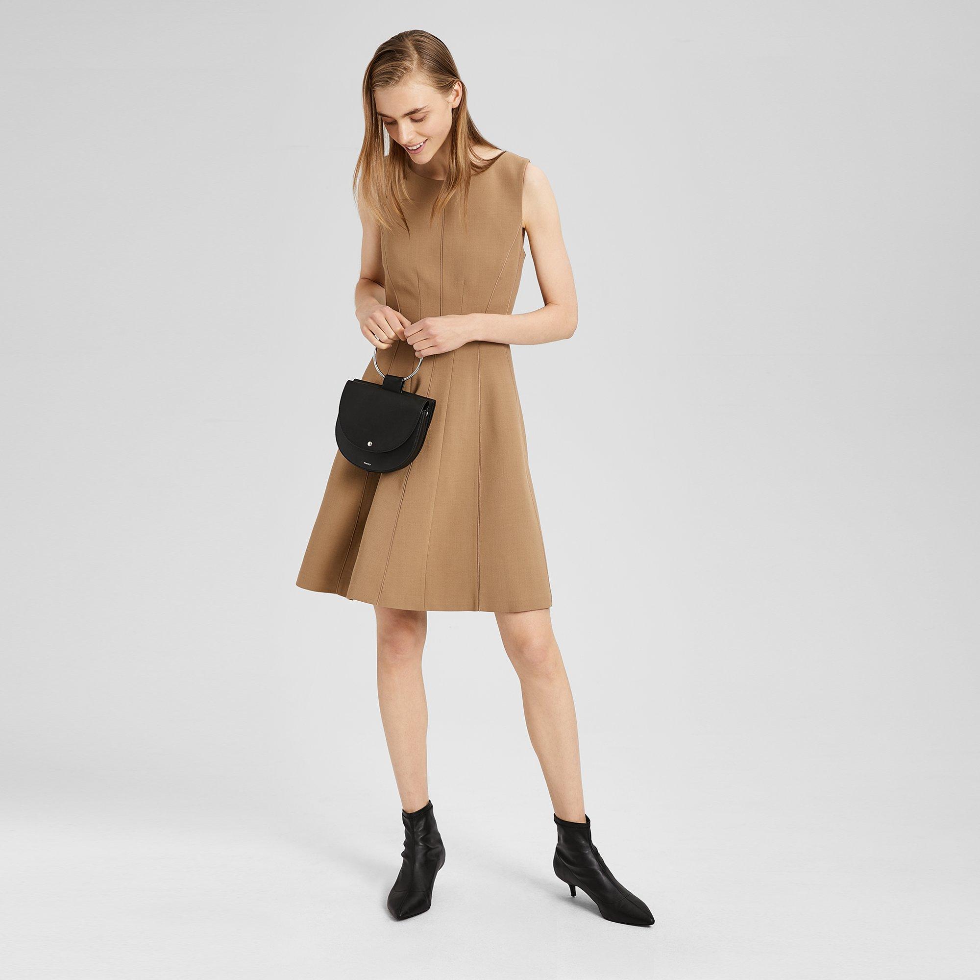 Double-Faced Polished Dress