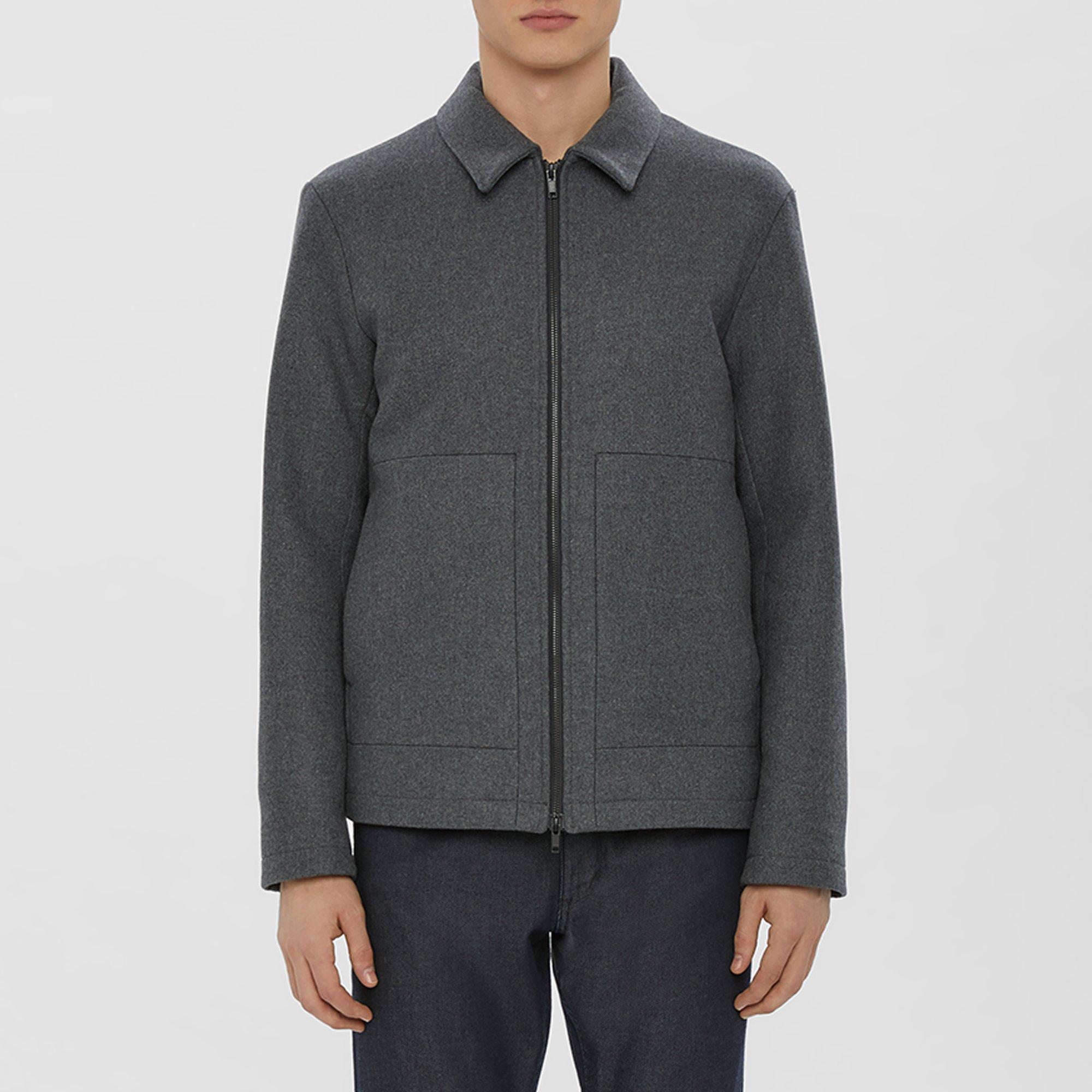 Wool Cashmere Bomber Jacket