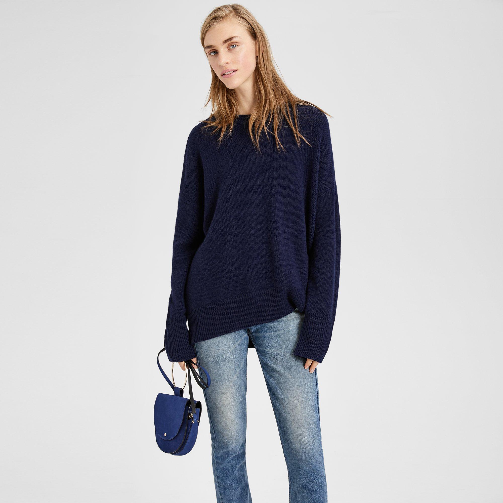 Cashmere Slouchy Pullover