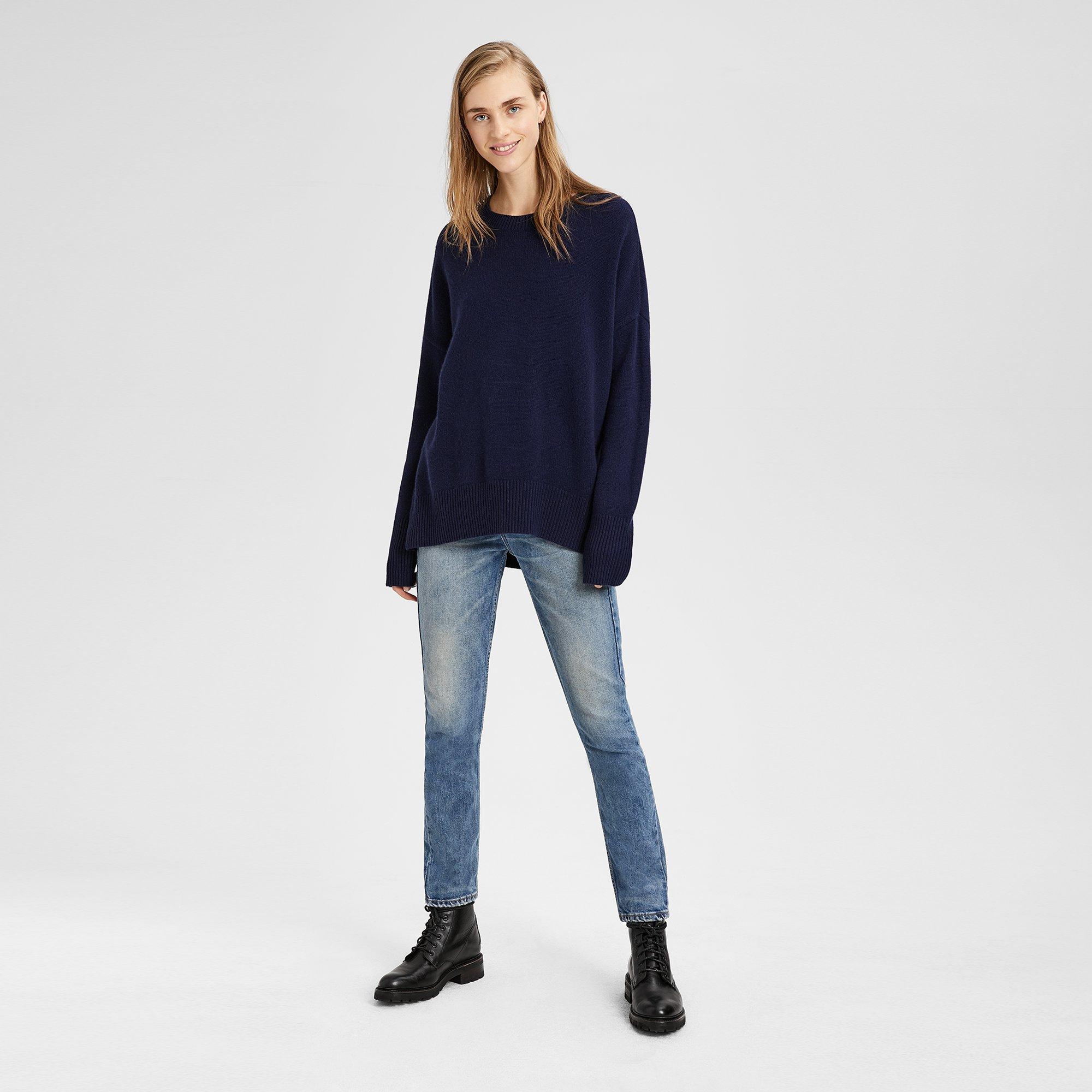 Cashmere Slouchy Pullover