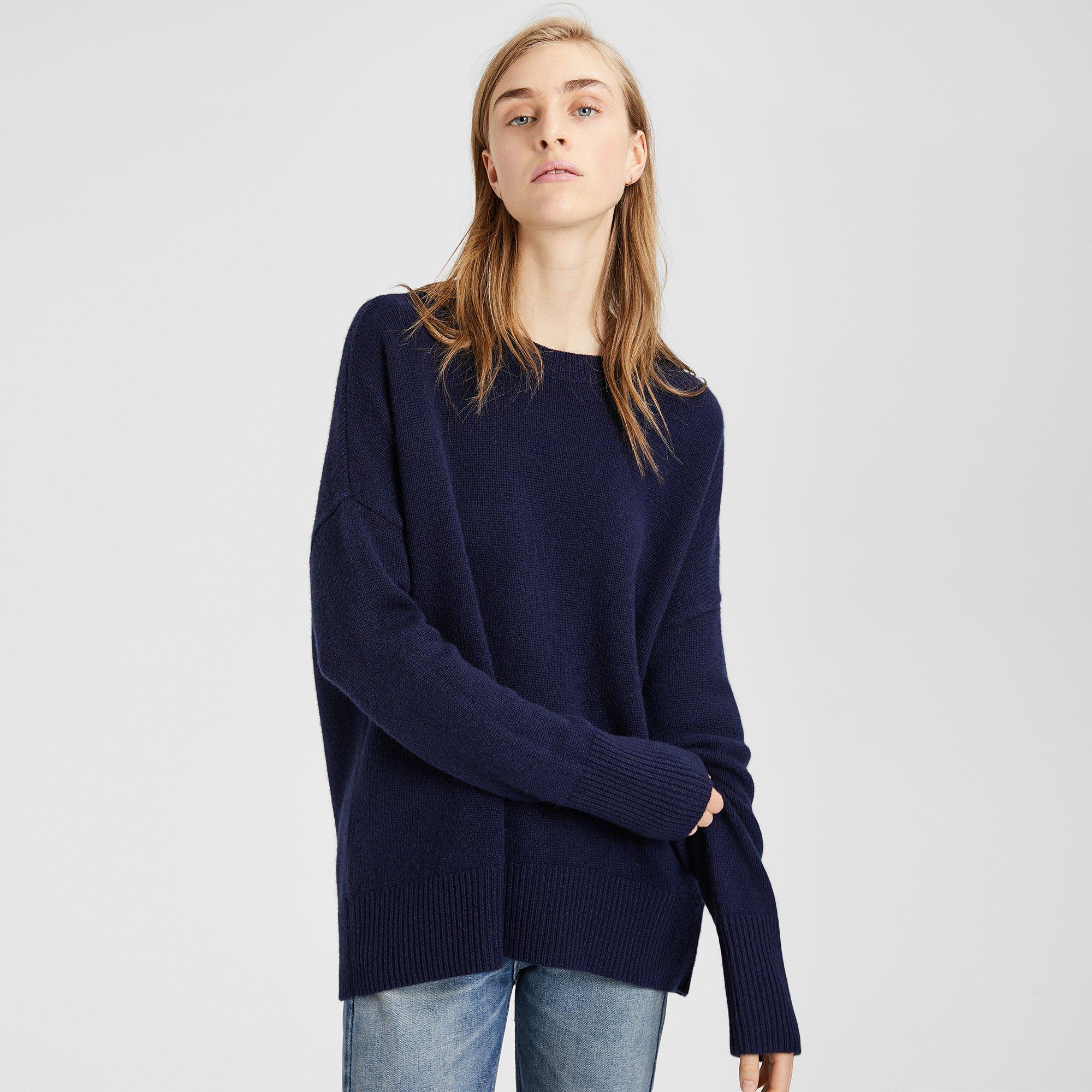 Cashmere Slouchy Pullover