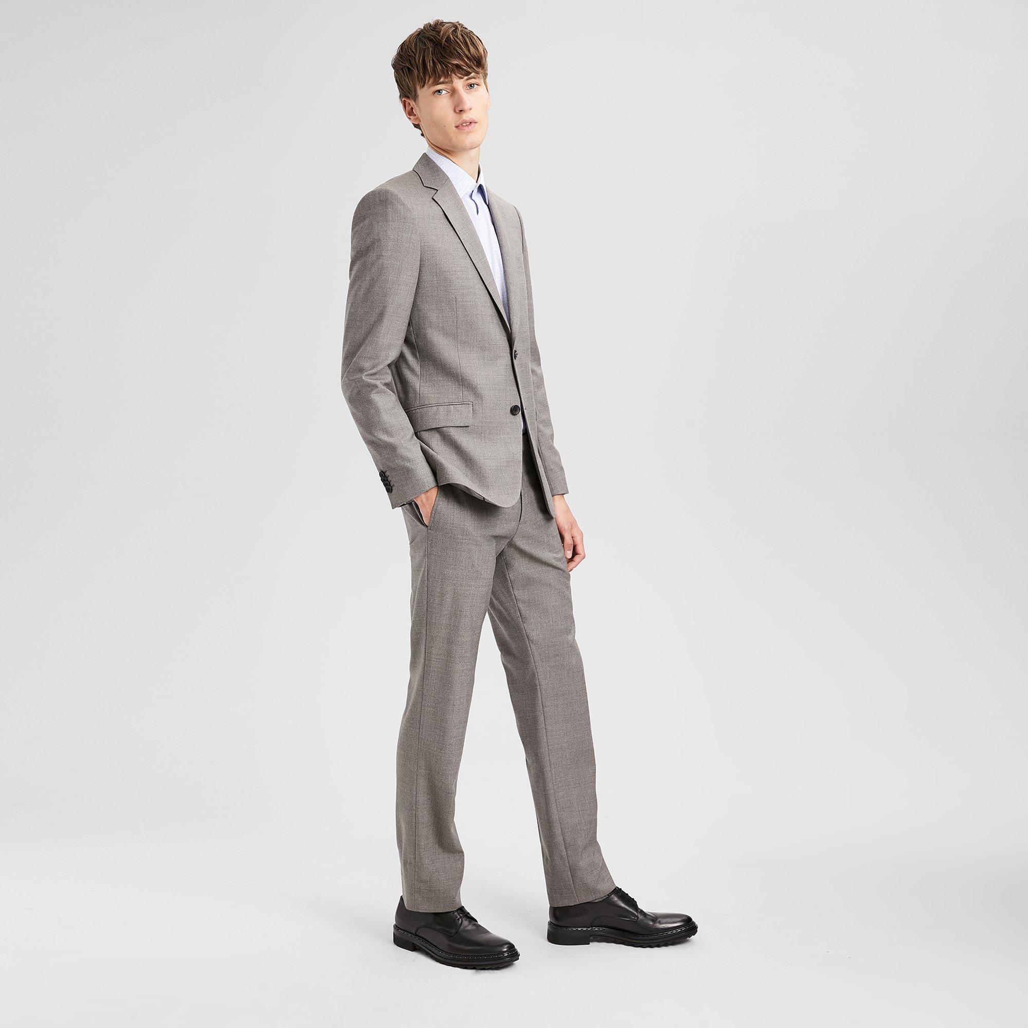 Mouline Wool Malcolm Jacket