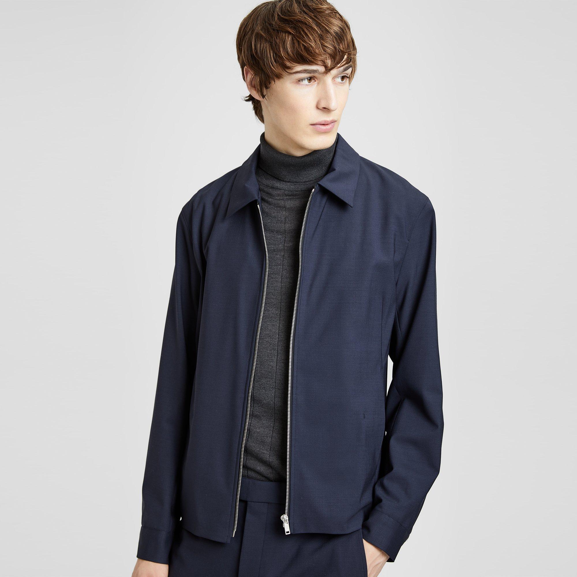 Theory Official Site | Stretch Wool Modern Blouson Jacket