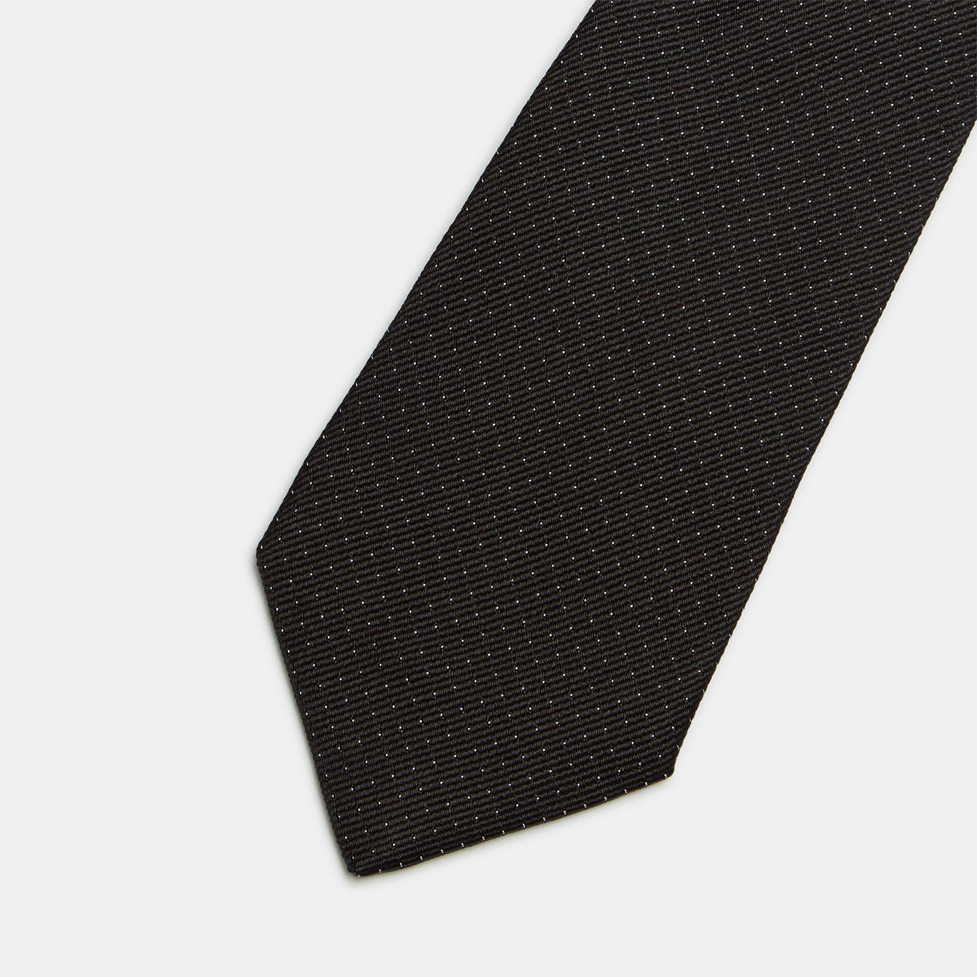 Polka-Dot Silk Roadster Tie