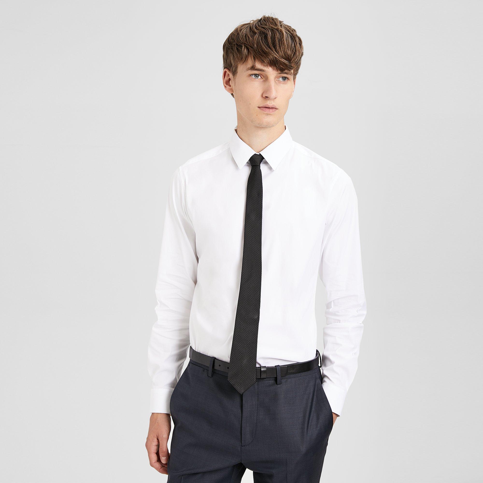 Polka-Dot Silk Roadster Tie