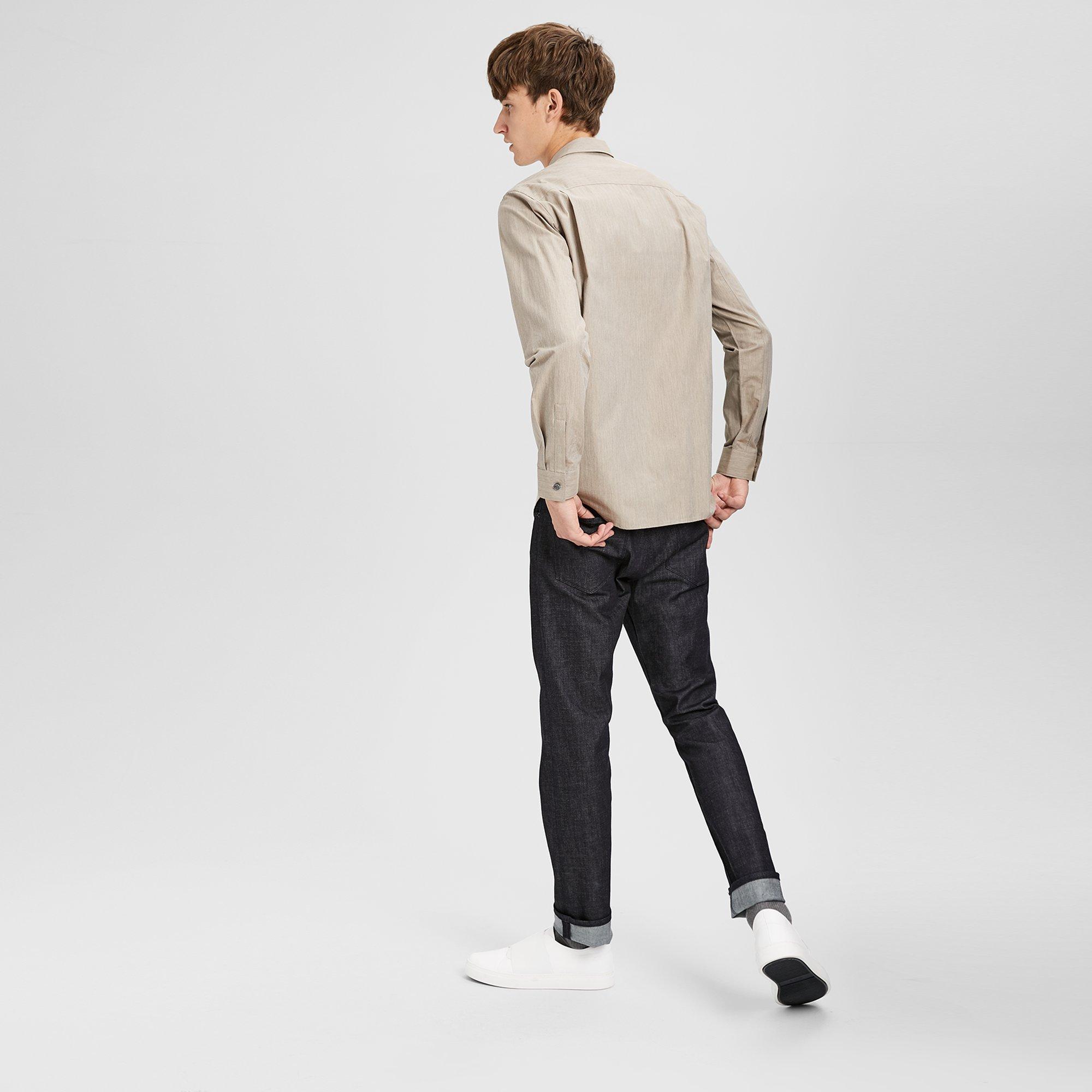 Relaxed Herringbone Shirt
