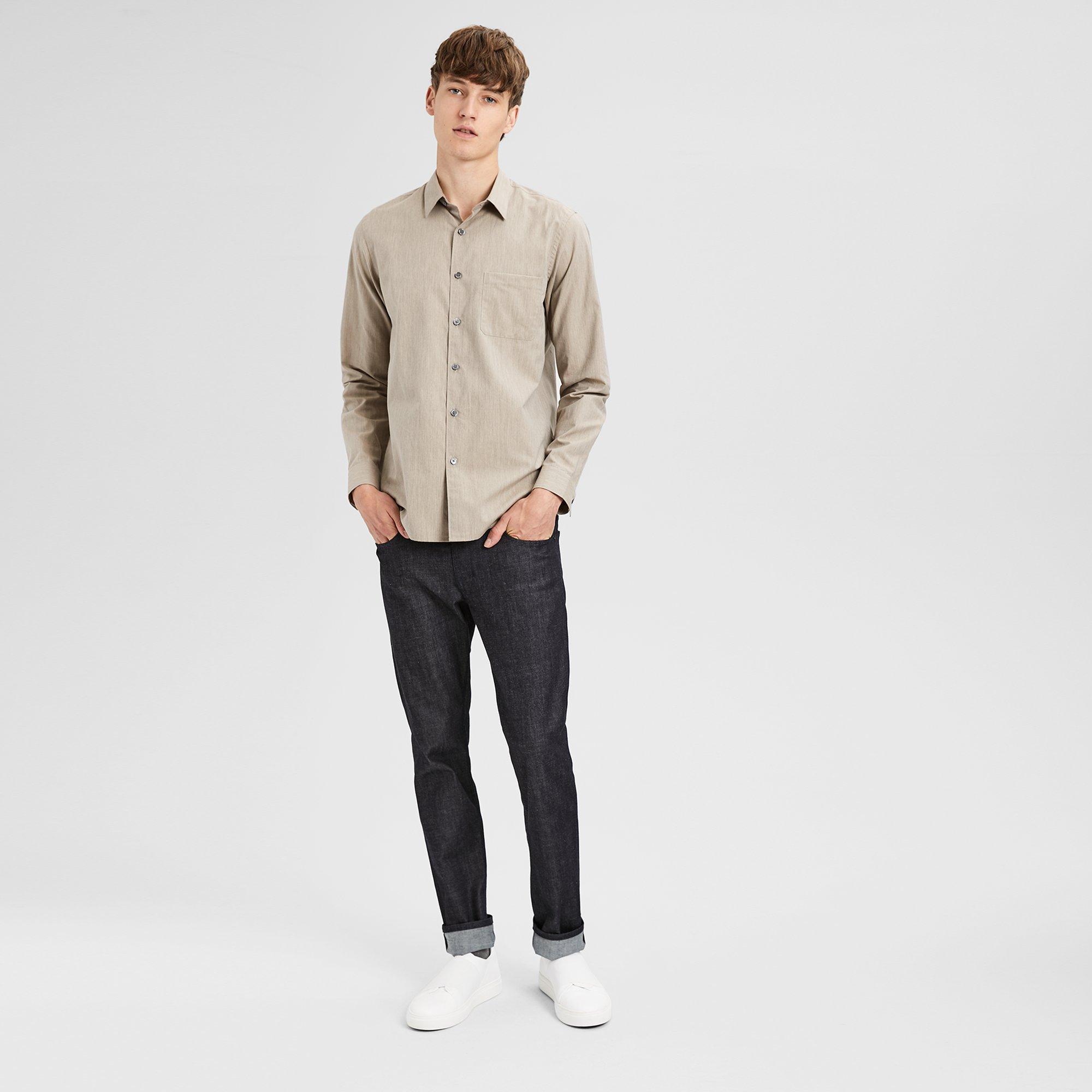 Relaxed Herringbone Shirt