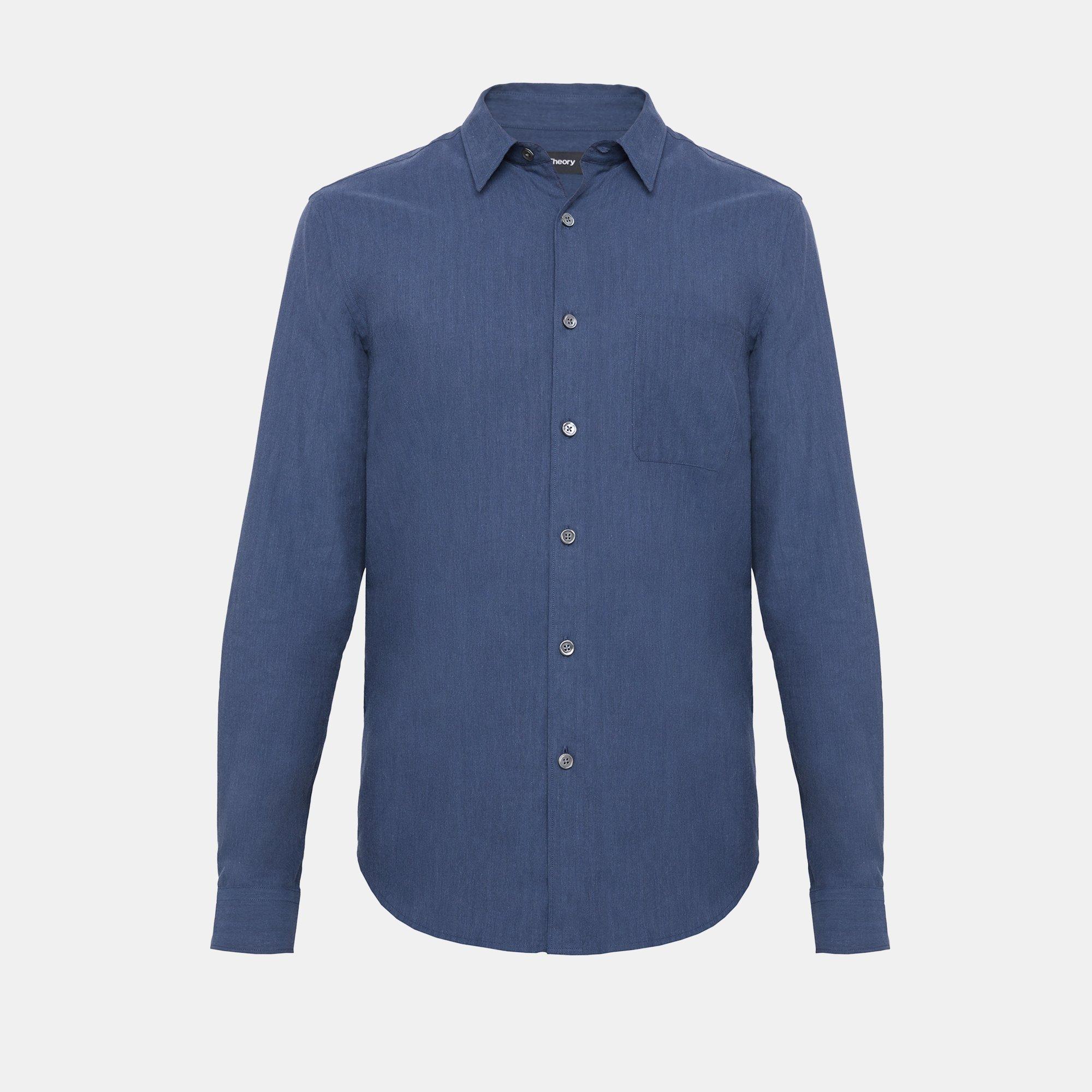 Relaxed Herringbone Shirt