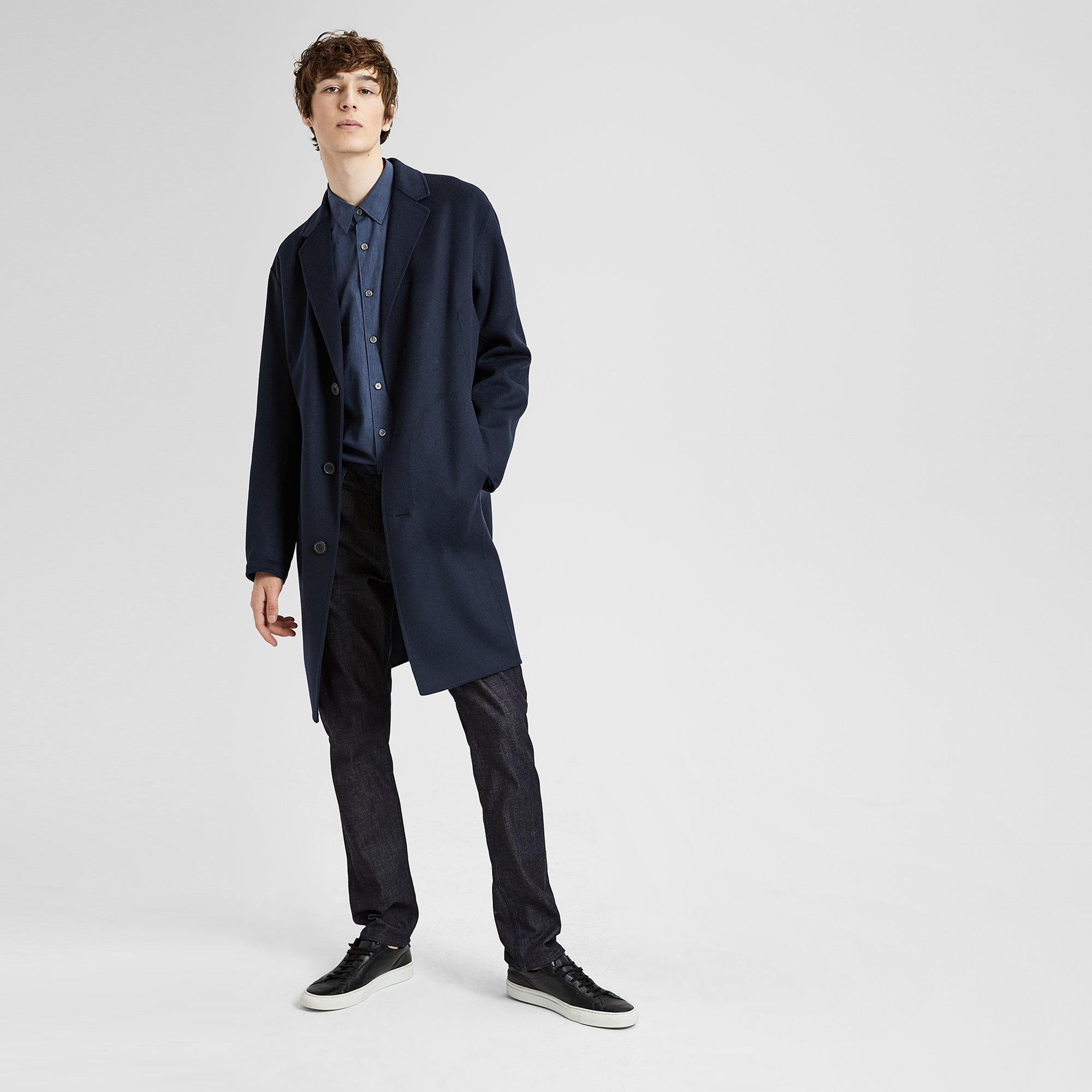 Double-Faced Cashmere Top Coat