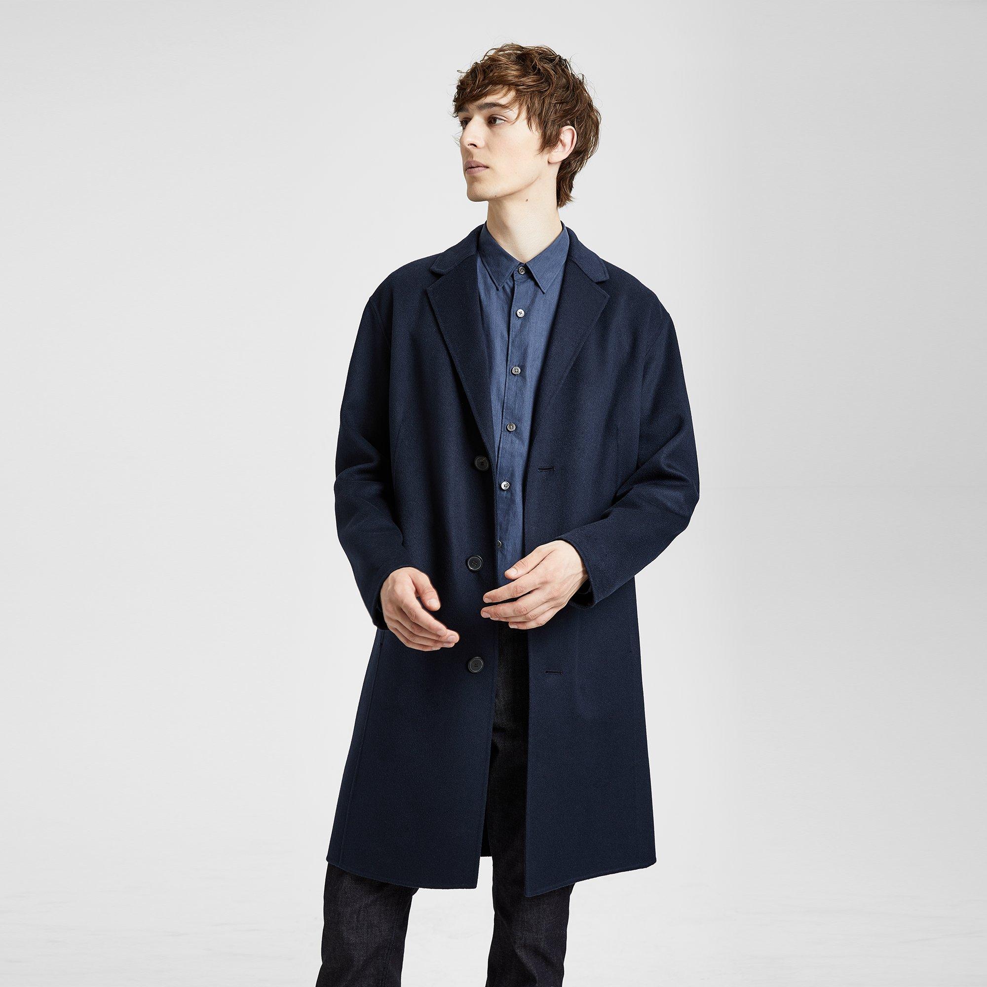 Double-Faced Cashmere Top Coat
