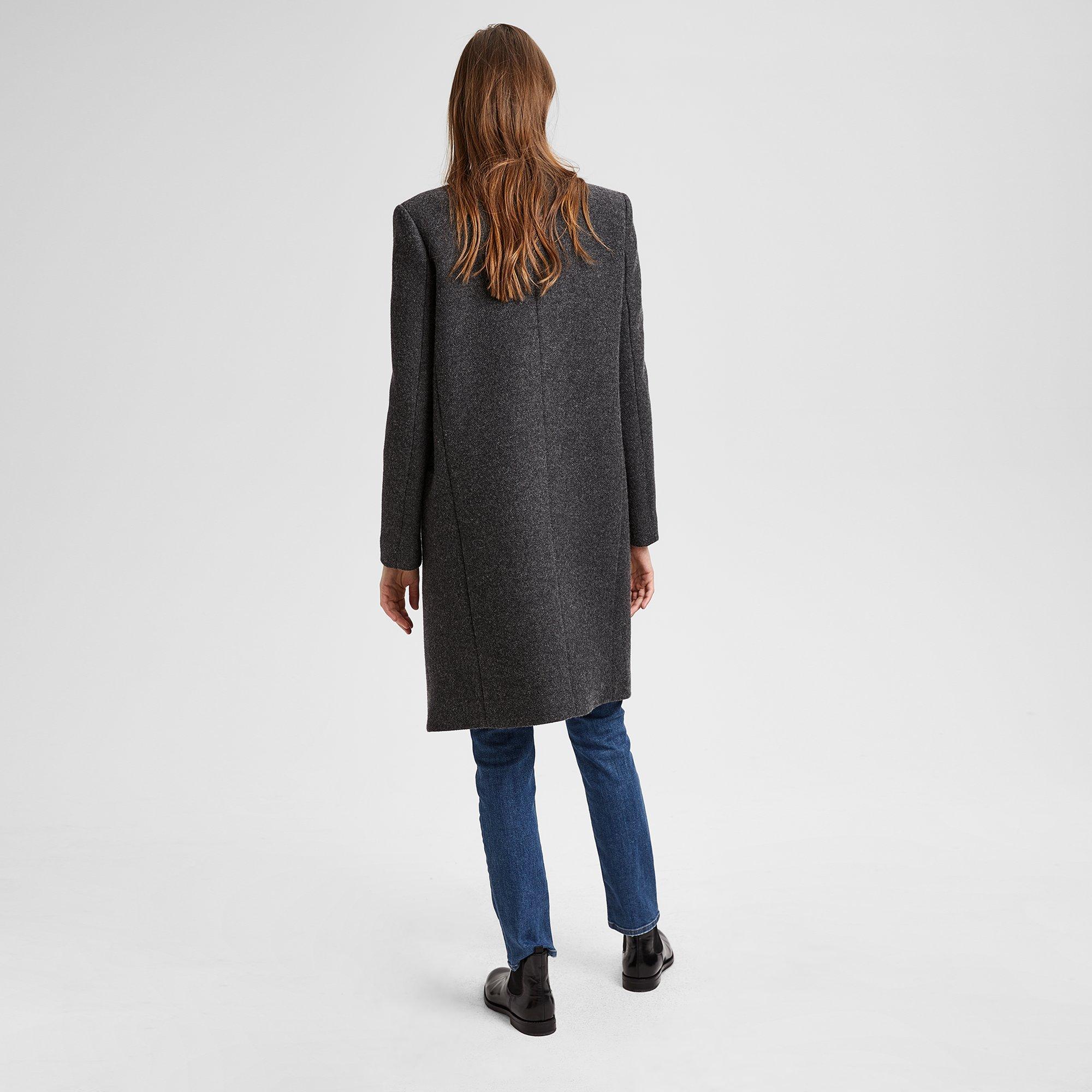 Wool Twill Essential Coat