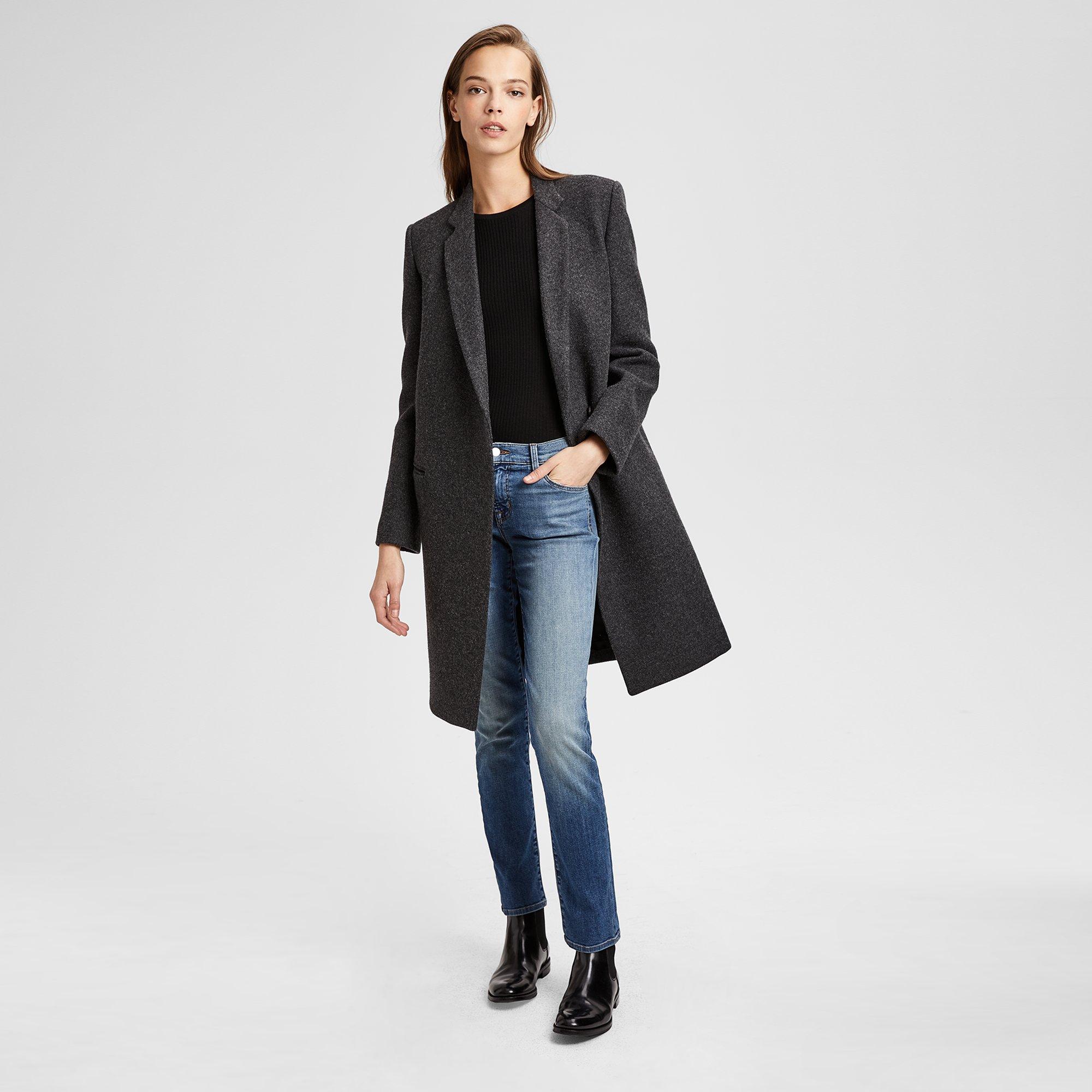 Wool Twill Essential Coat