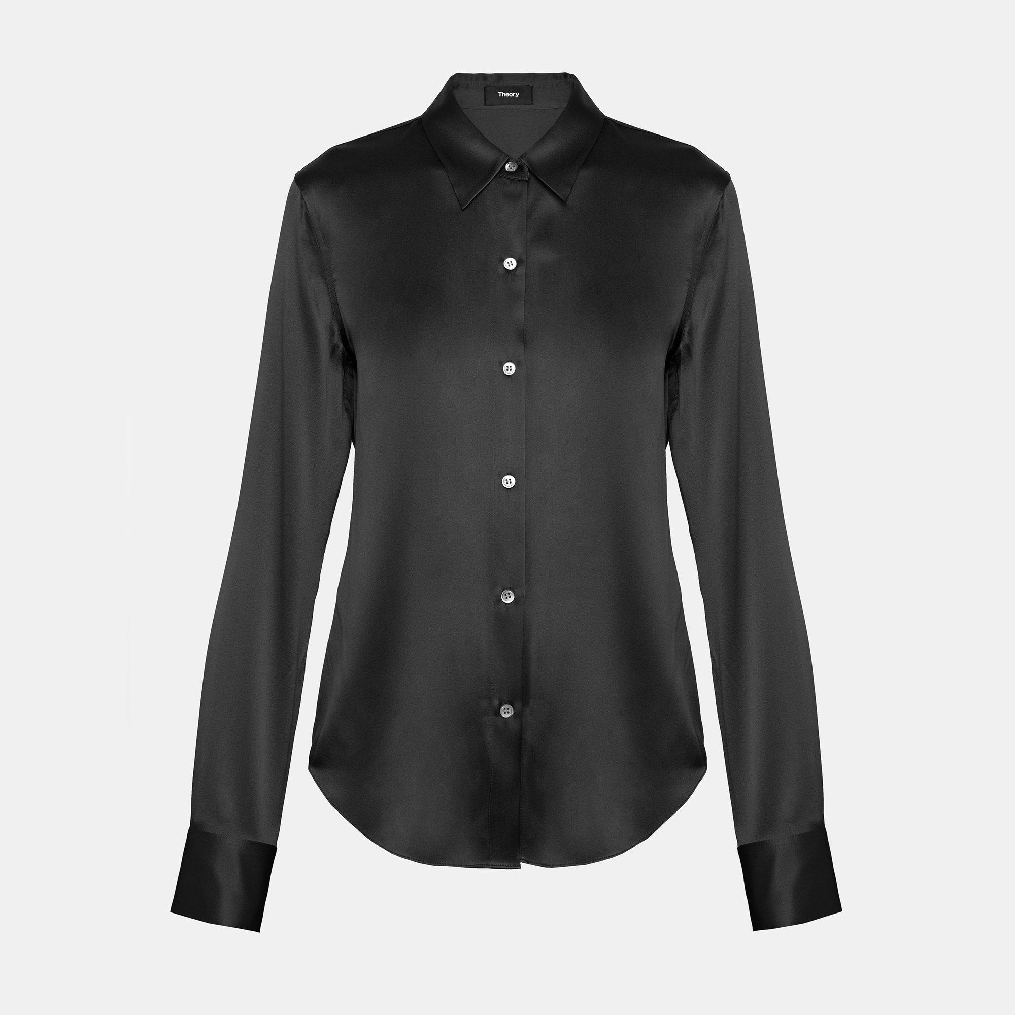 Satin Perfect Fitted Shirt