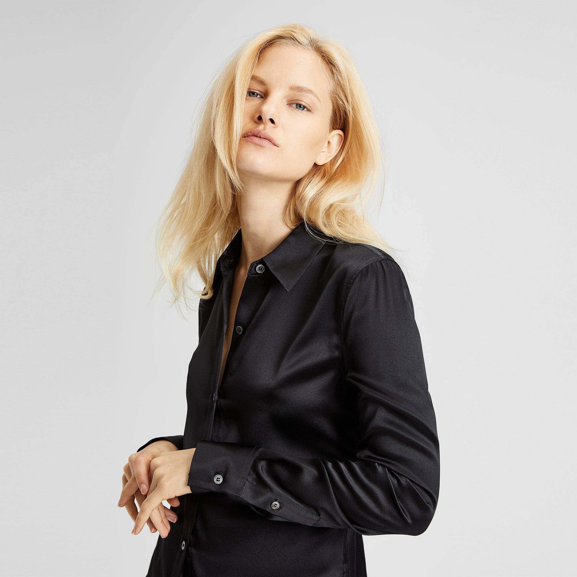 Satin Perfect Fitted Shirt