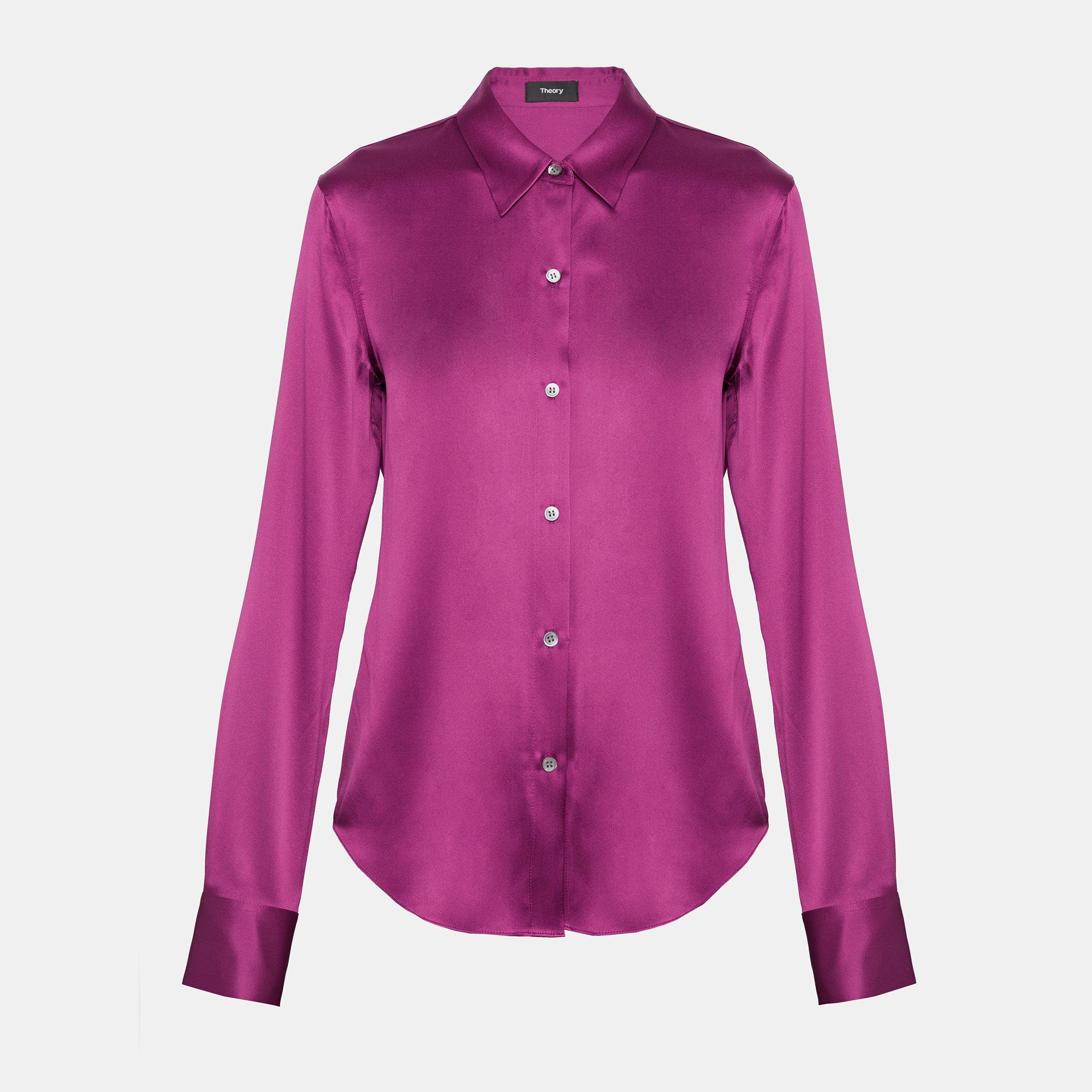 Satin Perfect Fitted Shirt