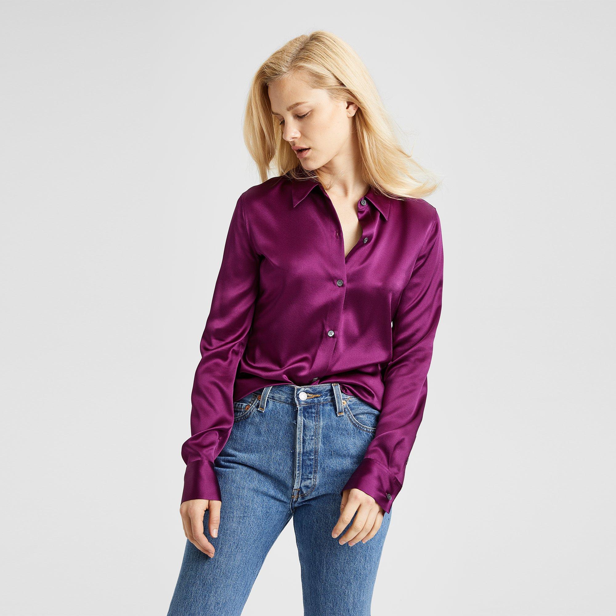 Satin Perfect Fitted Shirt