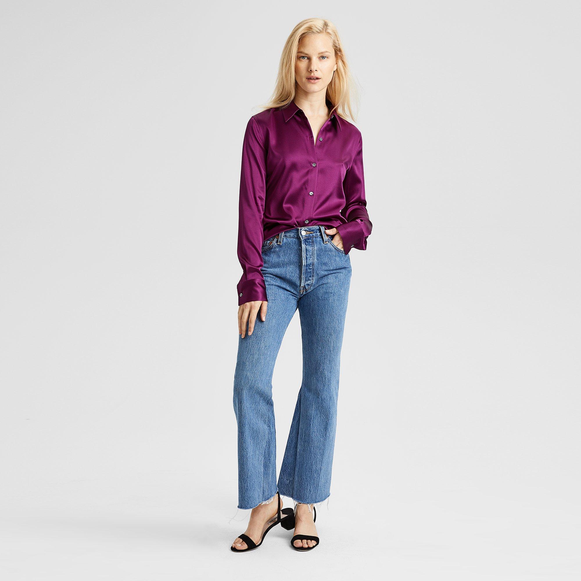 Satin Perfect Fitted Shirt